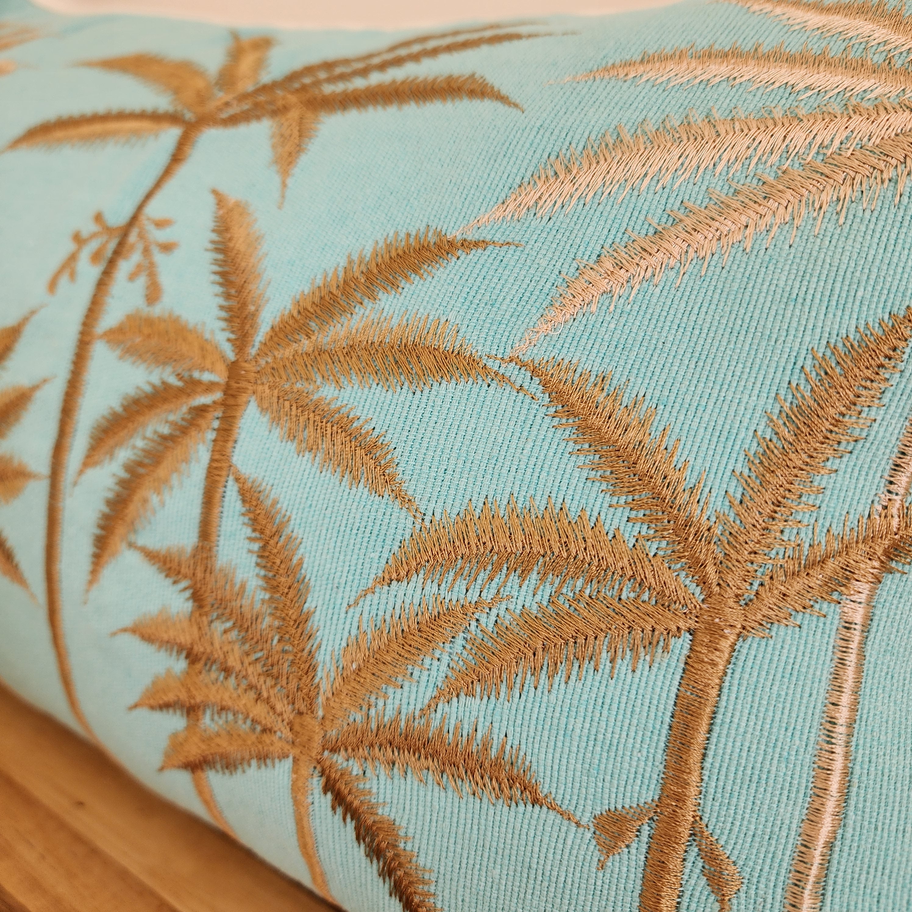 Blue Hawaii Lumbar Cushion Cover | 30x50cm