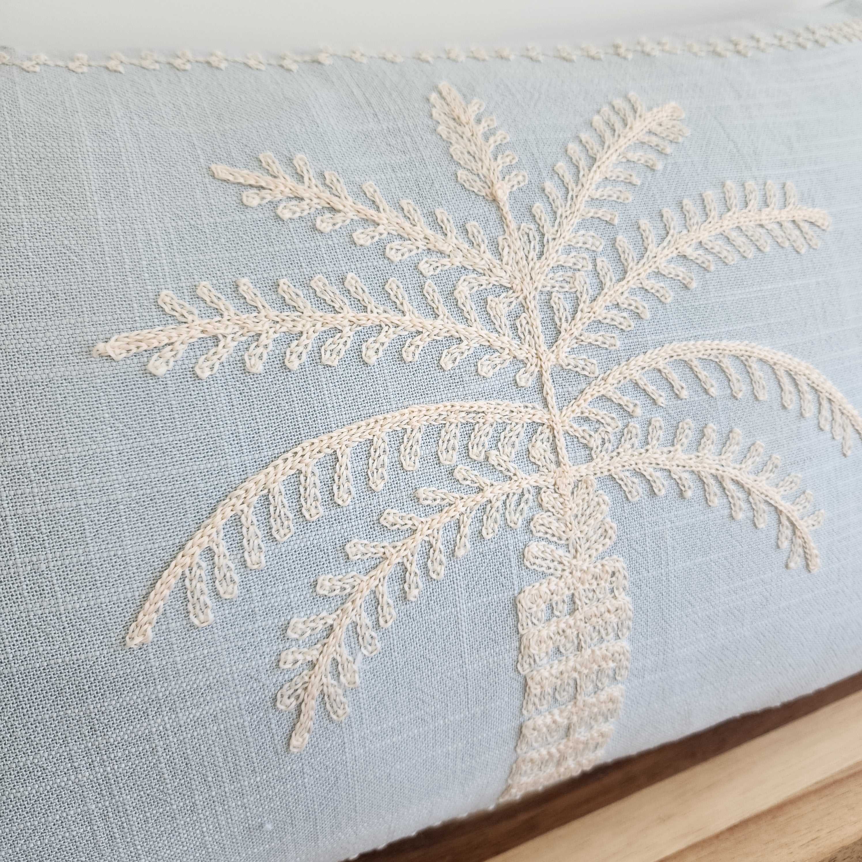 Cerulean Sea Lumbar Cushion Cover | 30x50cm