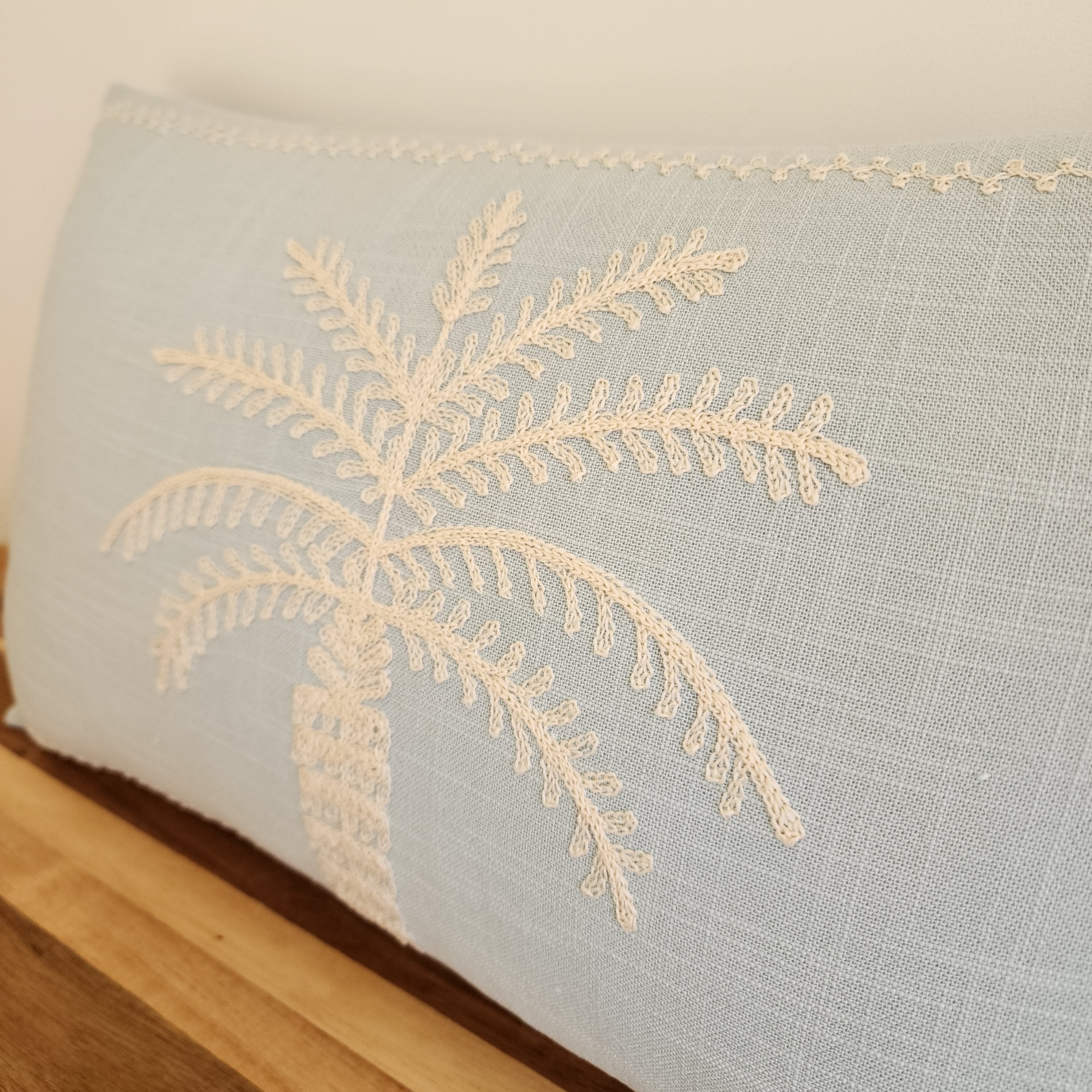 Cerulean Sea Lumbar Cushion Cover | 30x50cm