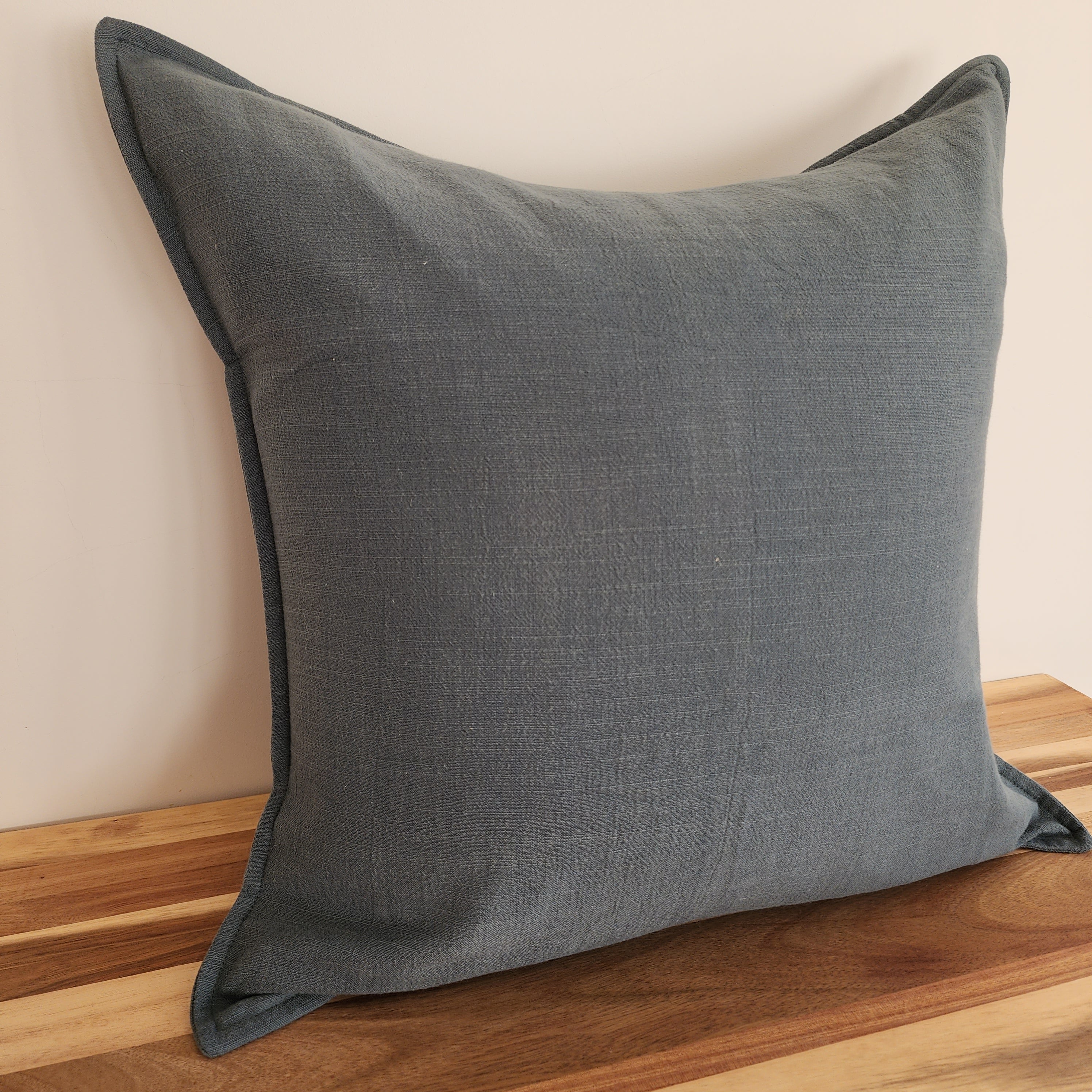 Oceanside Cushion Cover | 50x50cm | Grey-Blue