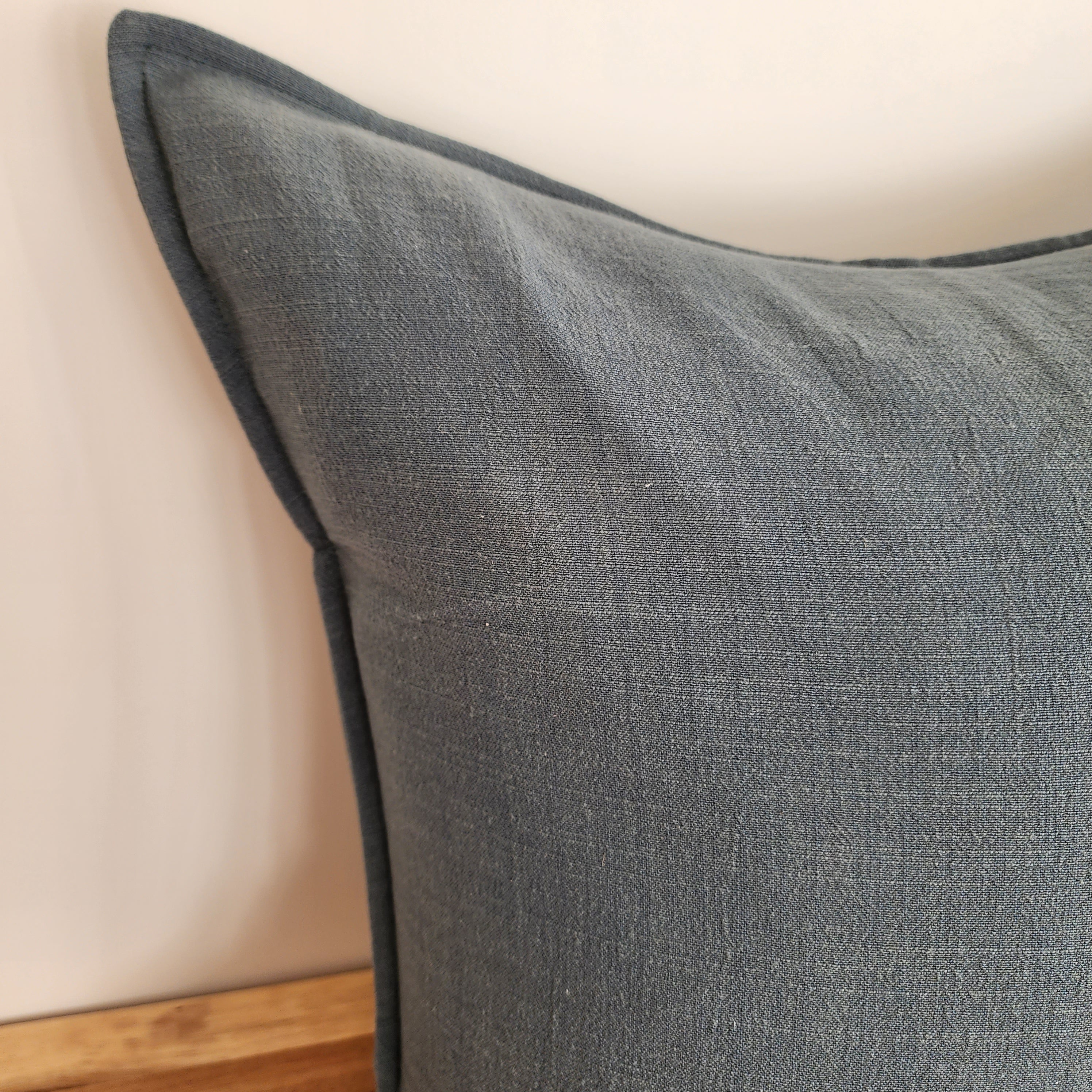 Oceanside Cushion Cover | 50x50cm | Grey-Blue