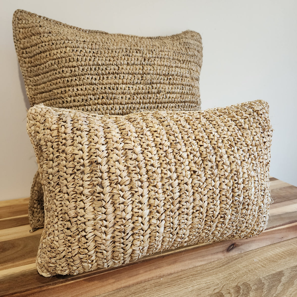 Maldives Raffia Island Cushion Cover  | 50x50cm