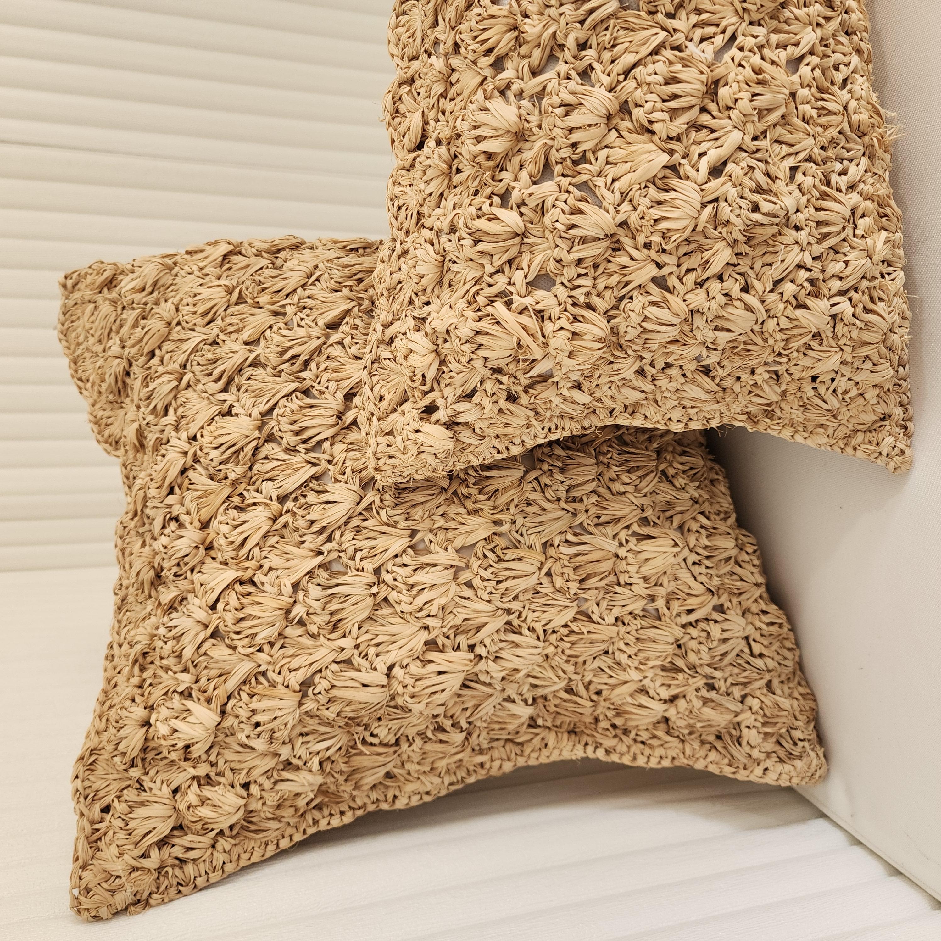 Island Raffia Cushion Cover | 50x50cm