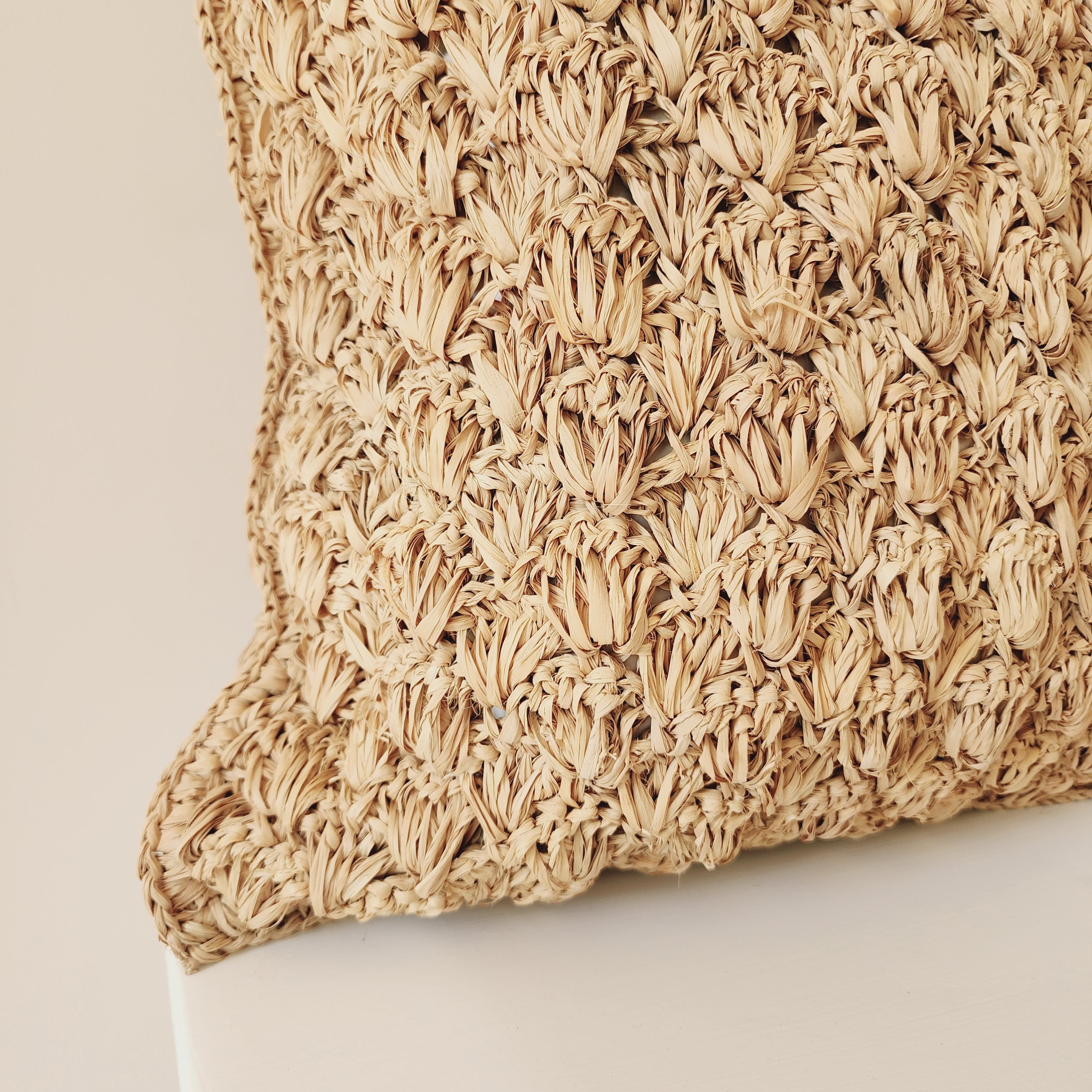 Island Raffia Cushion Cover | 50x50cm