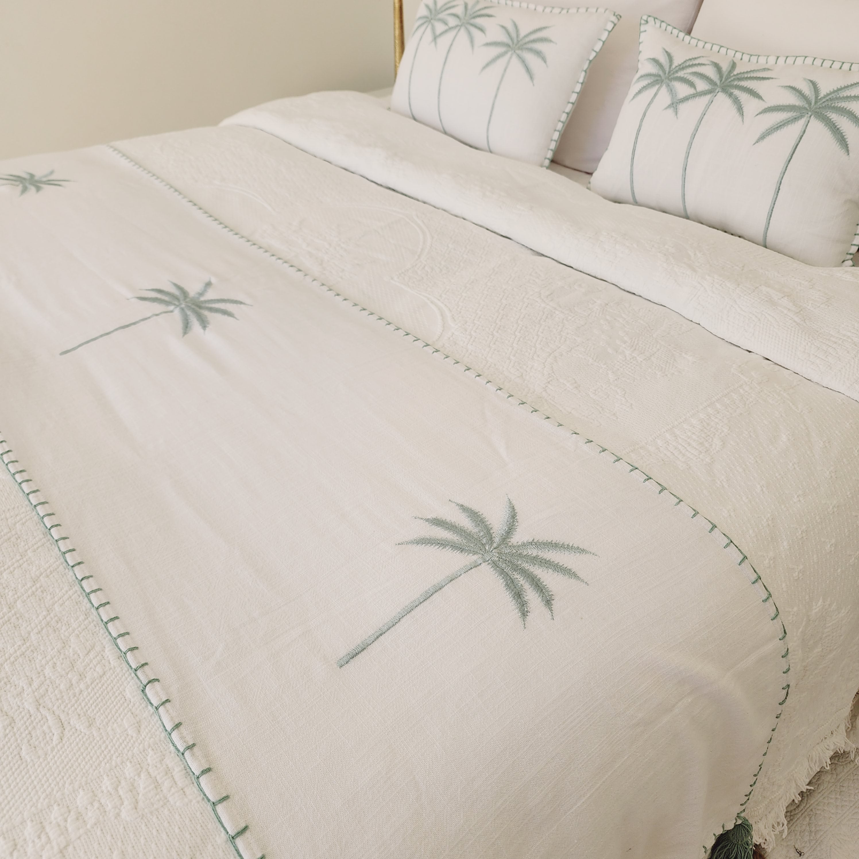 Palm Springs Bed Runner | King