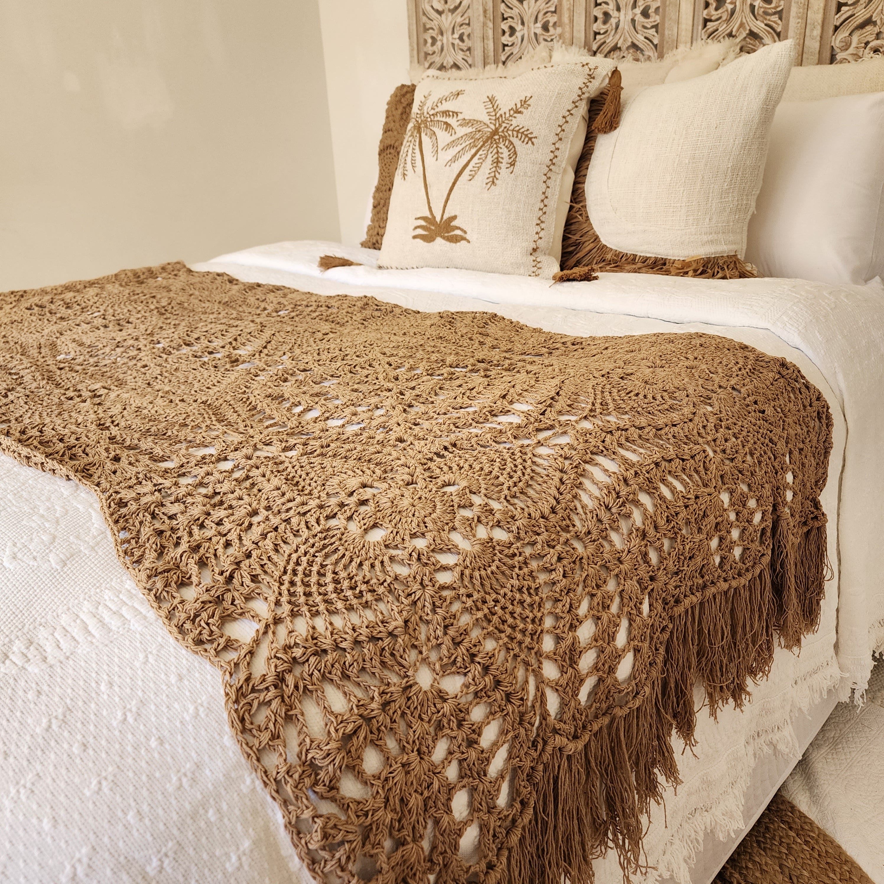 Cabana Palms Cushion Cover | 50x50cm