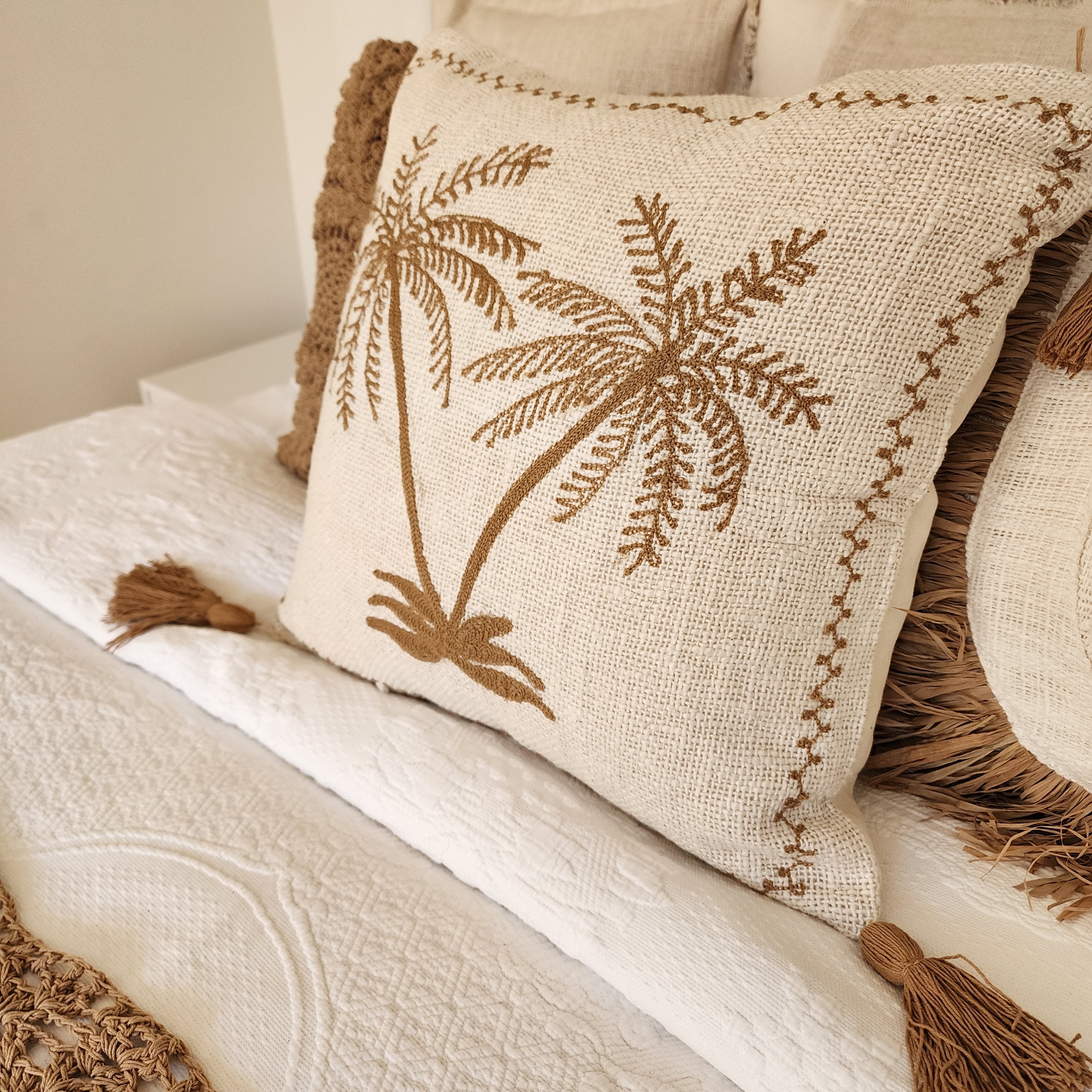 Cabana Palms Cushion Cover | 50x50cm