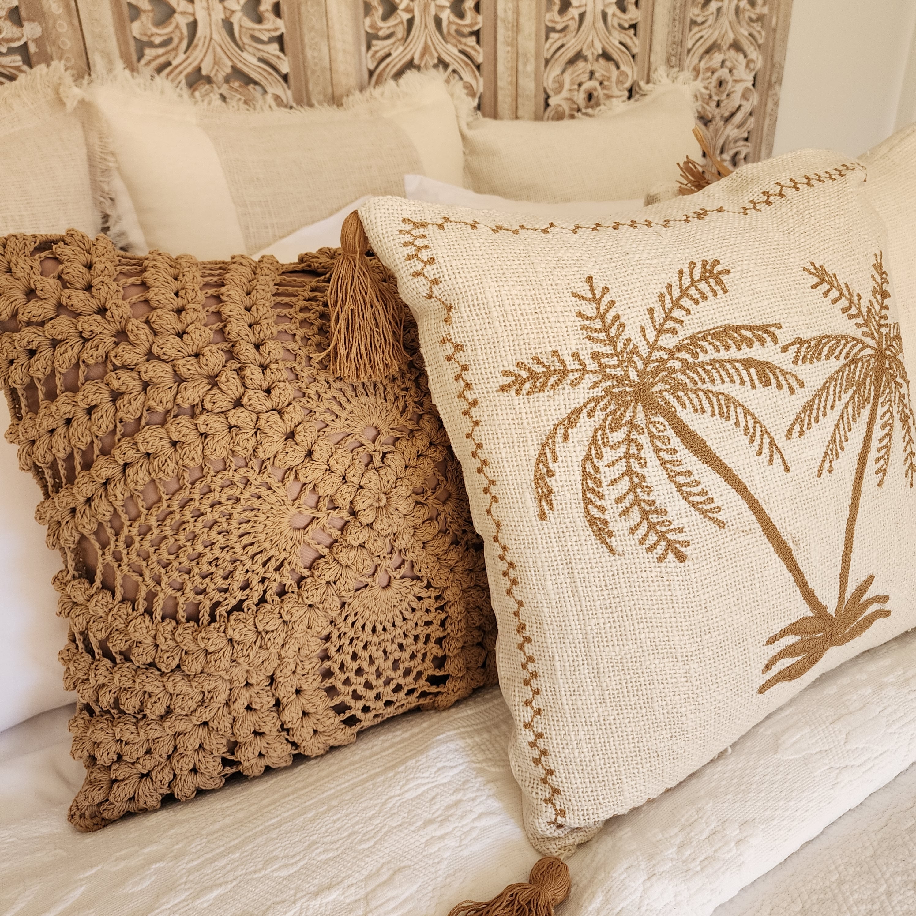 Cabana Palms Cushion Cover | 50x50cm