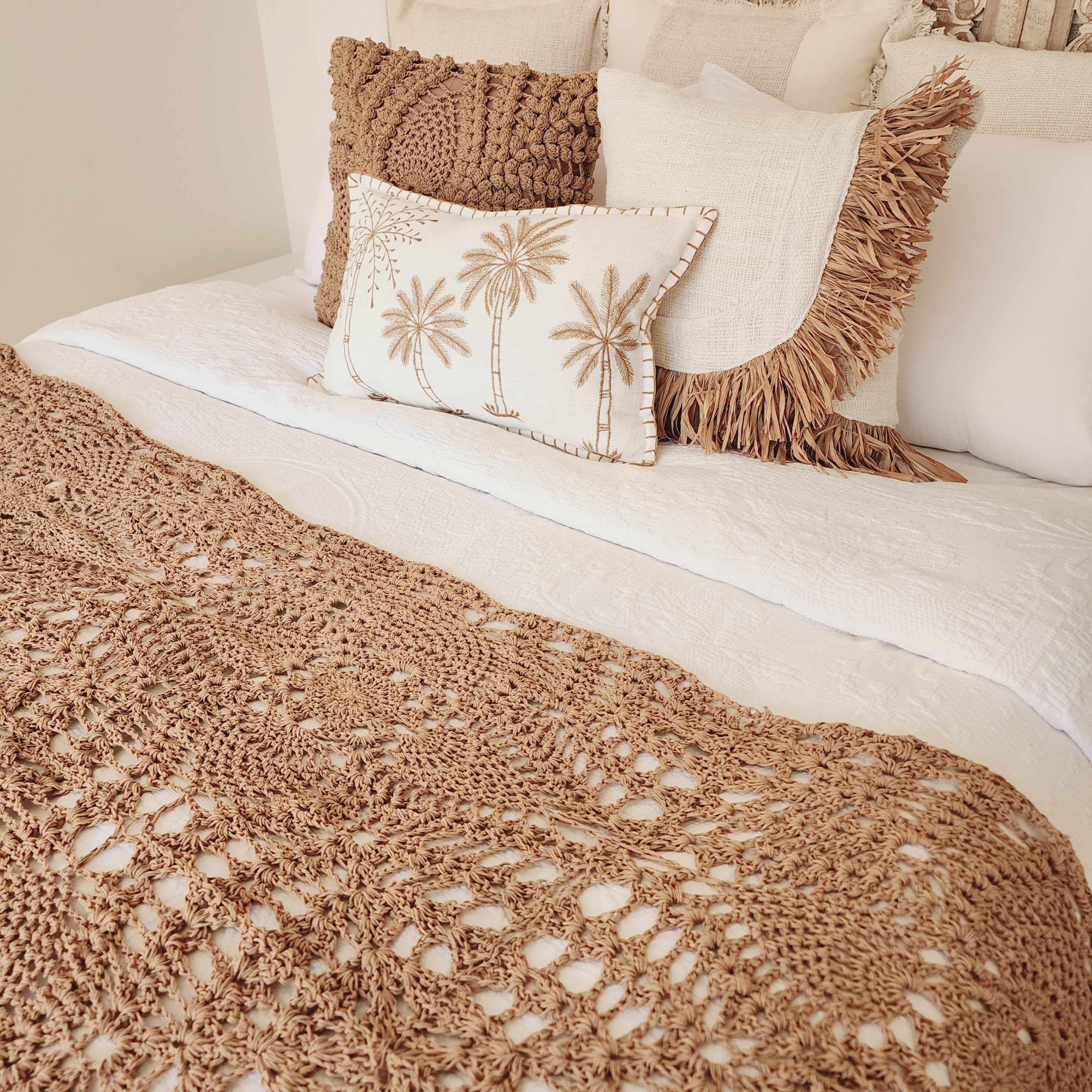 Golden Mocha Lumbar Cushion Cover | 30x50cm