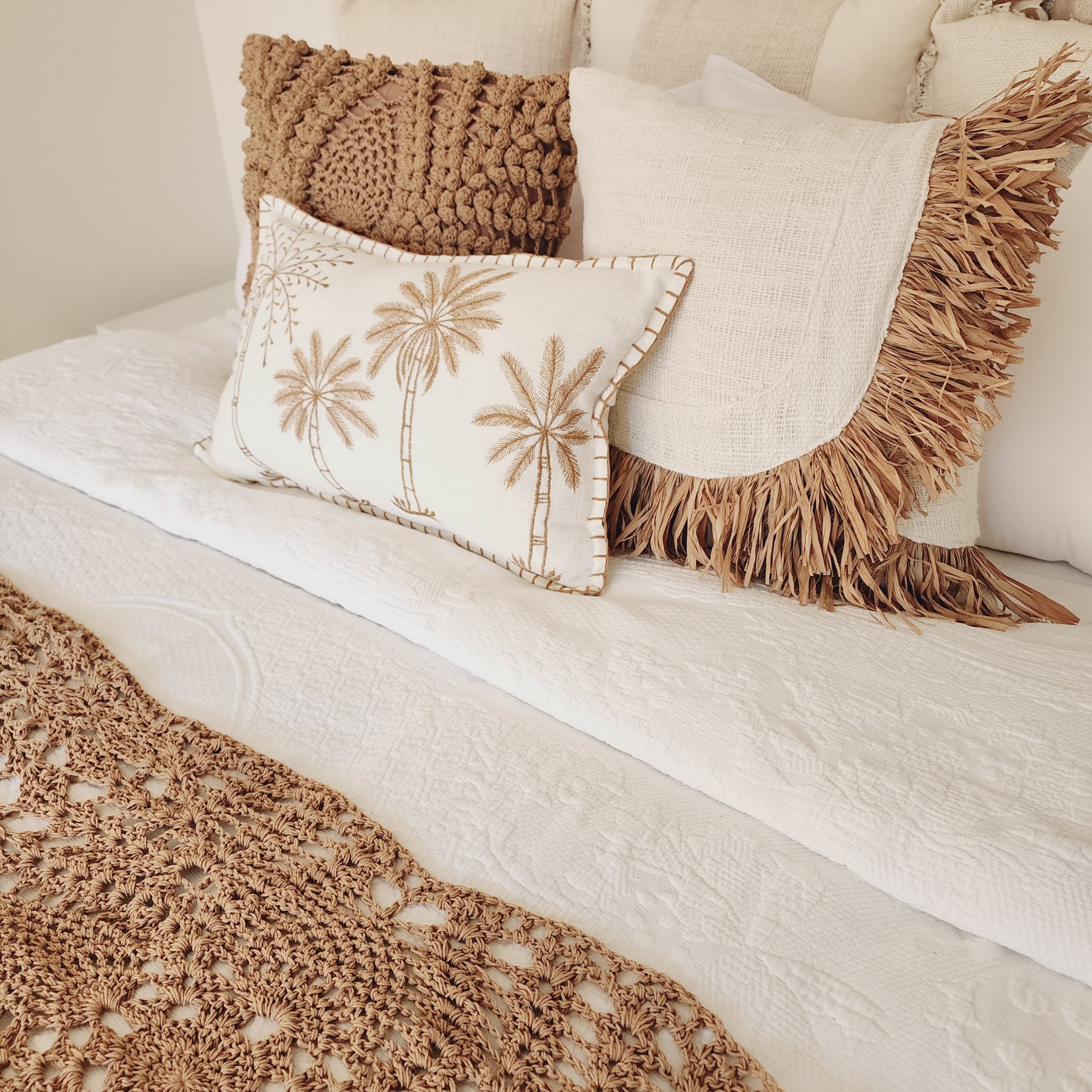 Golden Mocha Lumbar Cushion Cover | 30x50cm