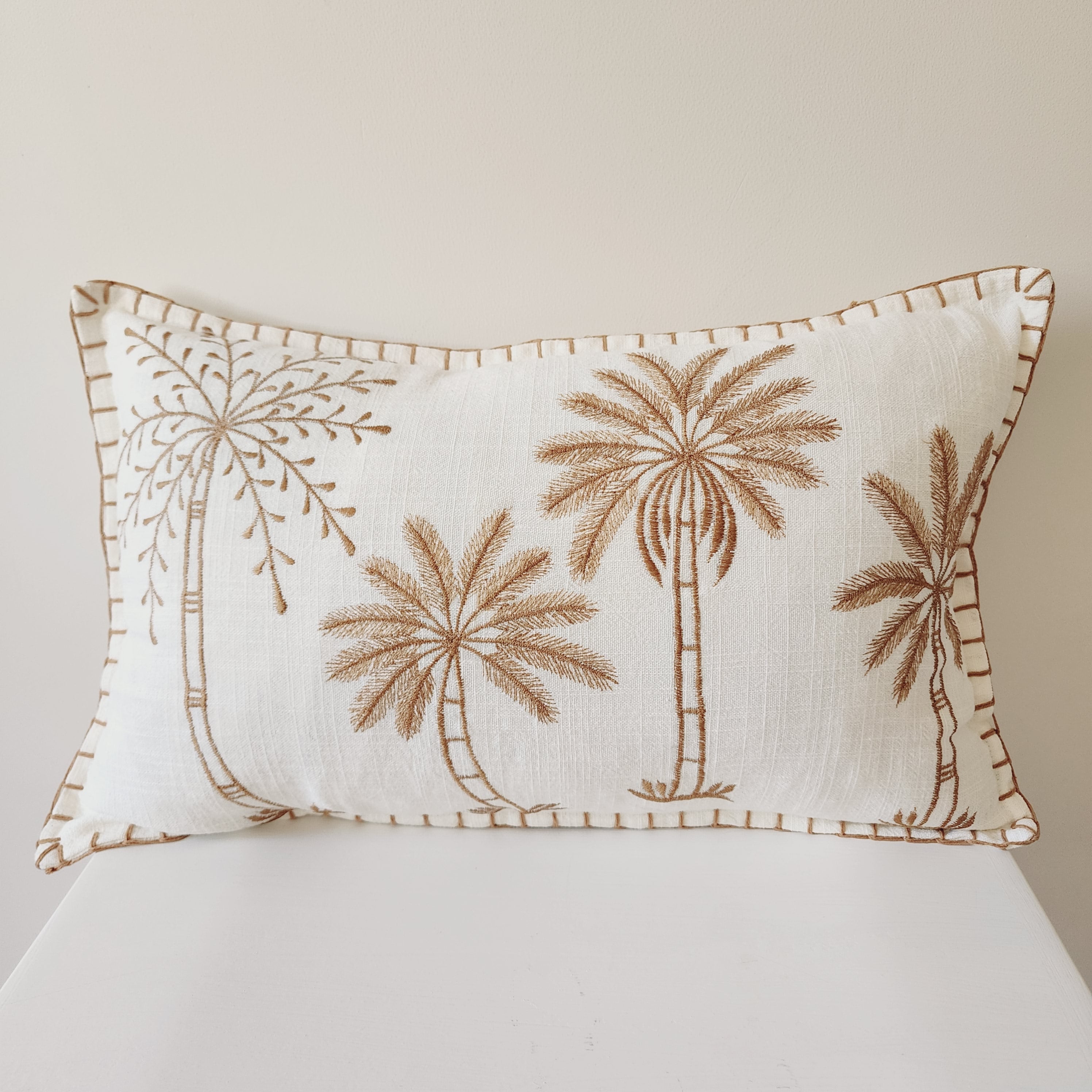 Golden Mocha Lumbar Cushion Cover | 30x50cm