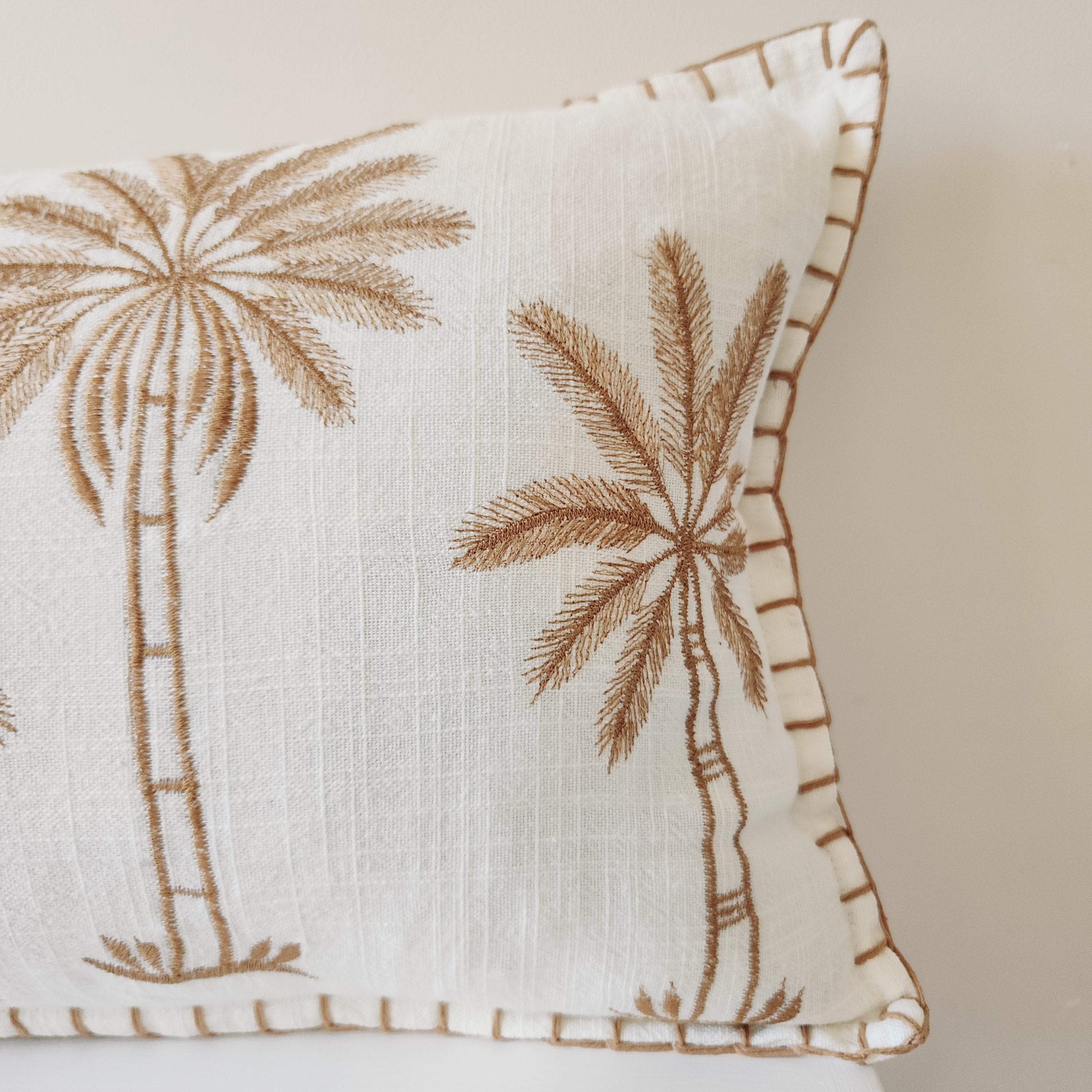 Golden Mocha Lumbar Cushion Cover | 30x50cm