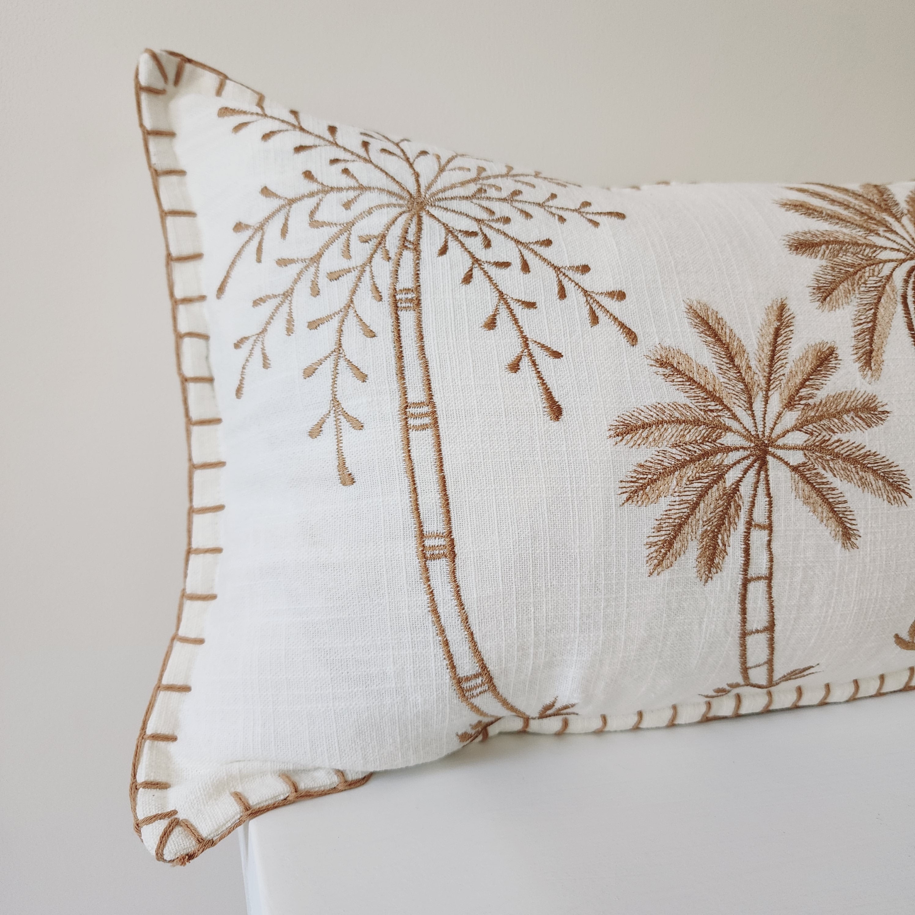 Golden Mocha Lumbar Cushion Cover | 30x50cm