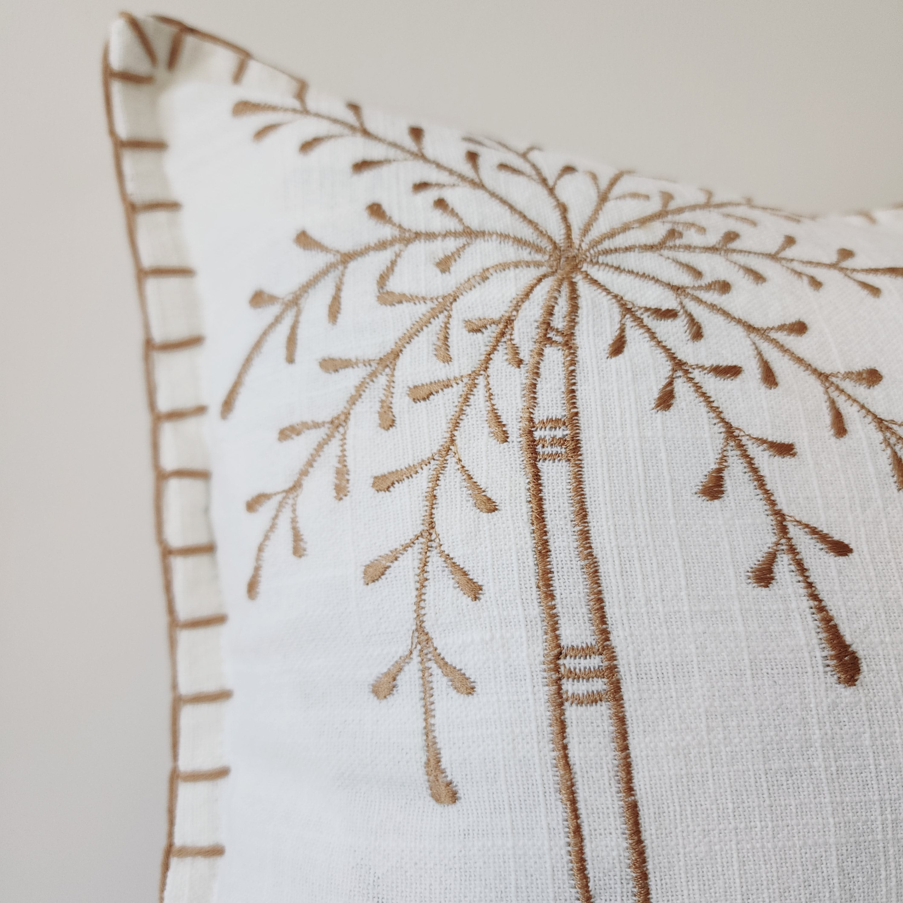 Golden Mocha Lumbar Cushion Cover | 30x50cm