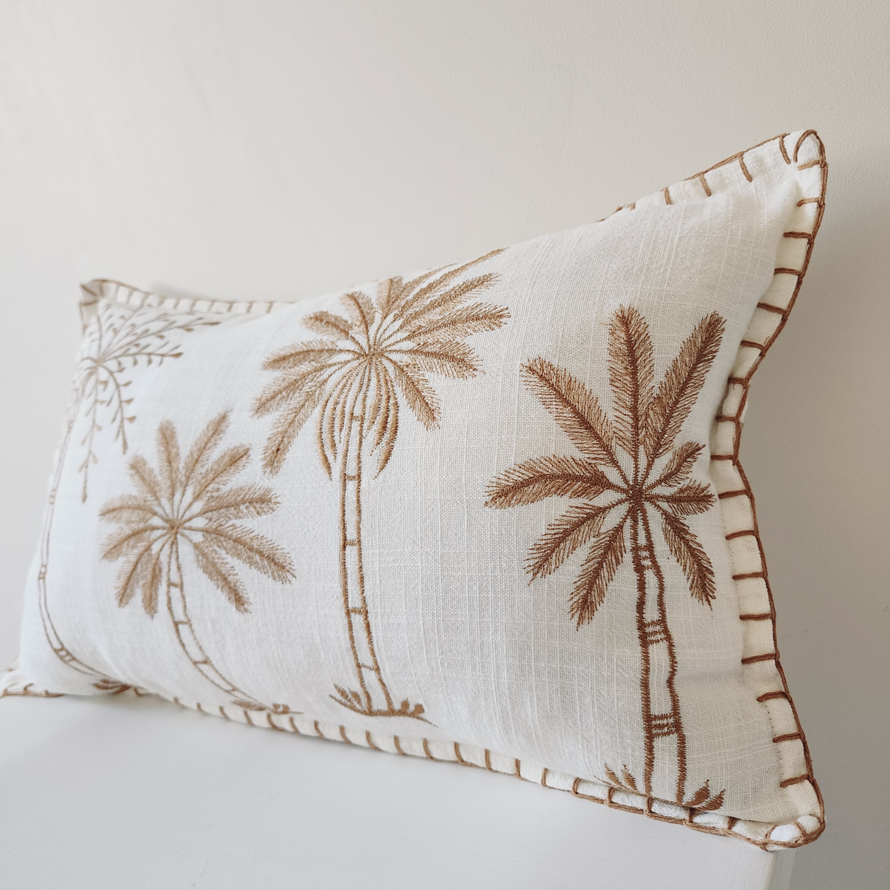 Golden Mocha Lumbar Cushion Cover | 30x50cm