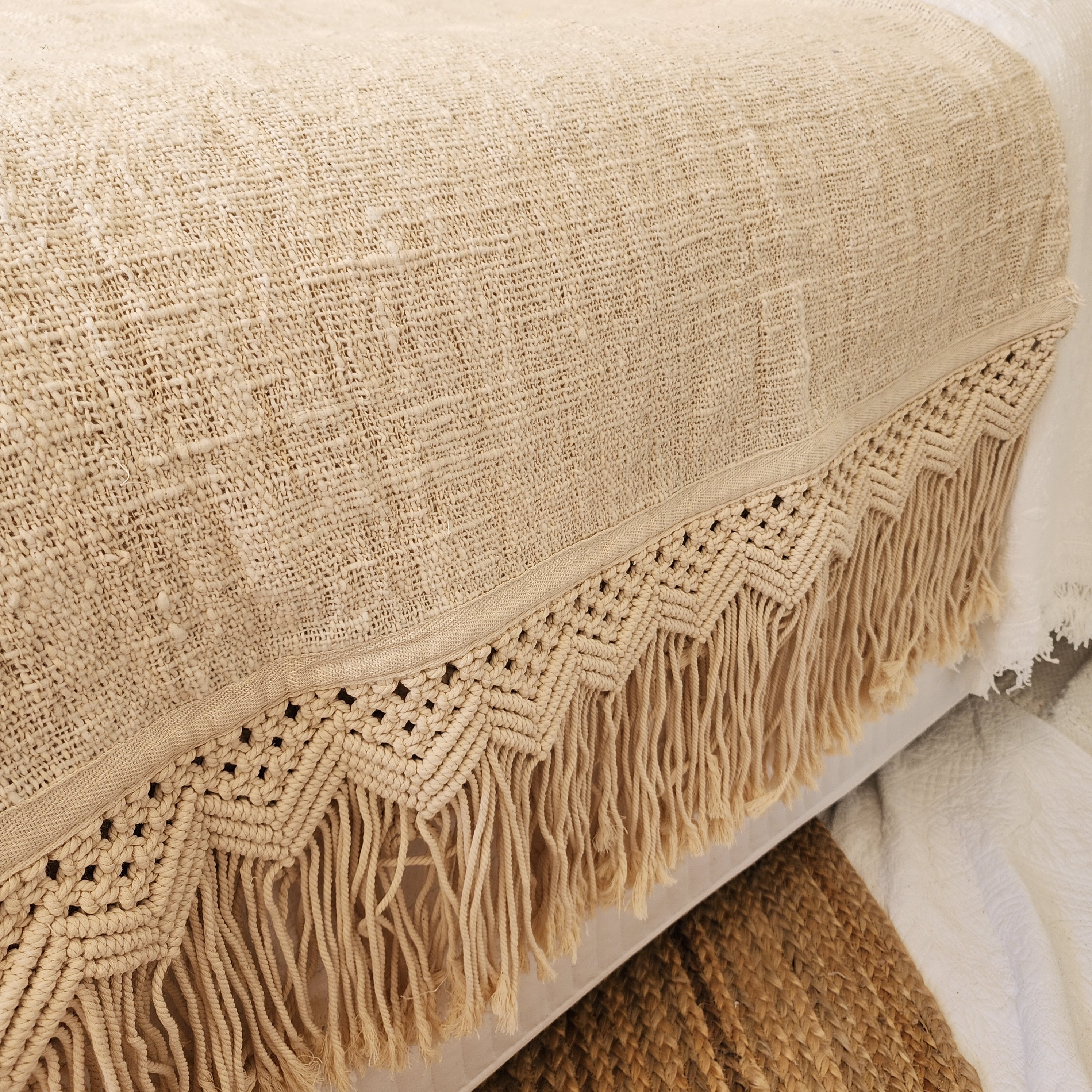 Boho Luxe Macrame Throw | Best Selling Throw