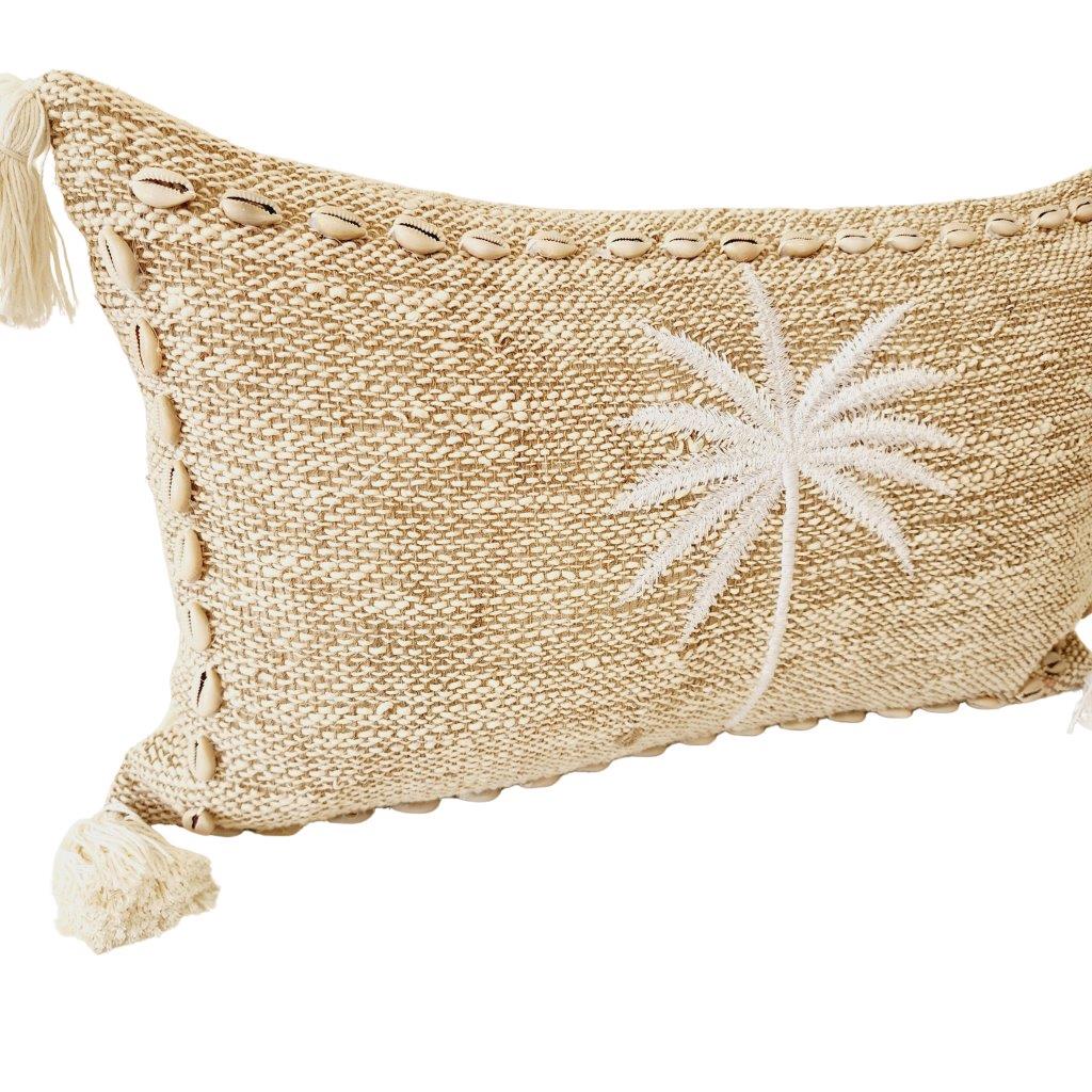 Paradise Palm Lumbar Cushion Cover | 30x50cm