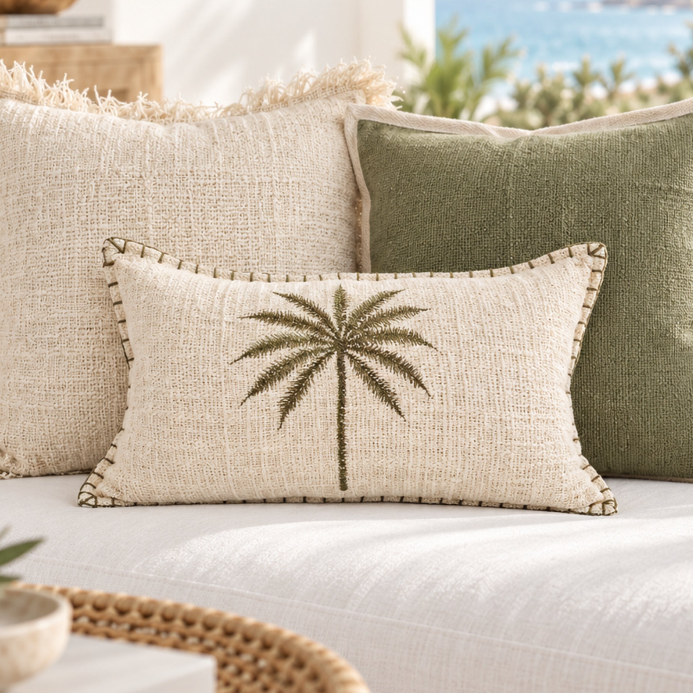 Olive Grove Cushion Cover | 40x40cm
