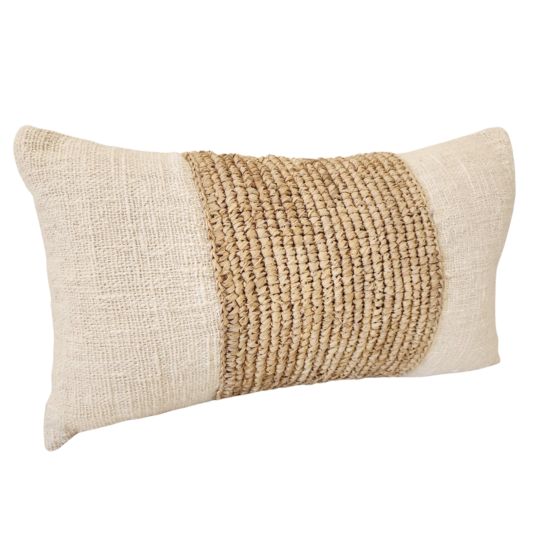 Havana Husk Lumbar Cushion Cover | 30x50cm