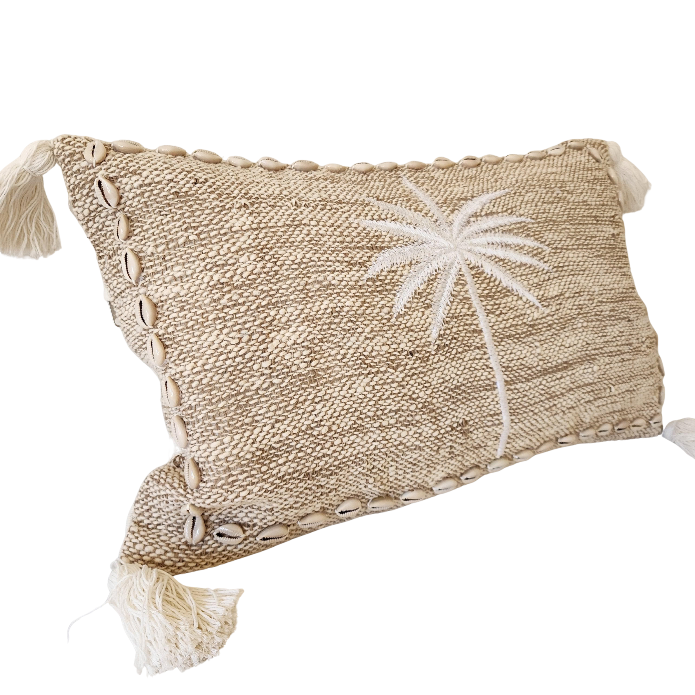 Paradise Palm Lumbar Cushion Cover | 30x50cm