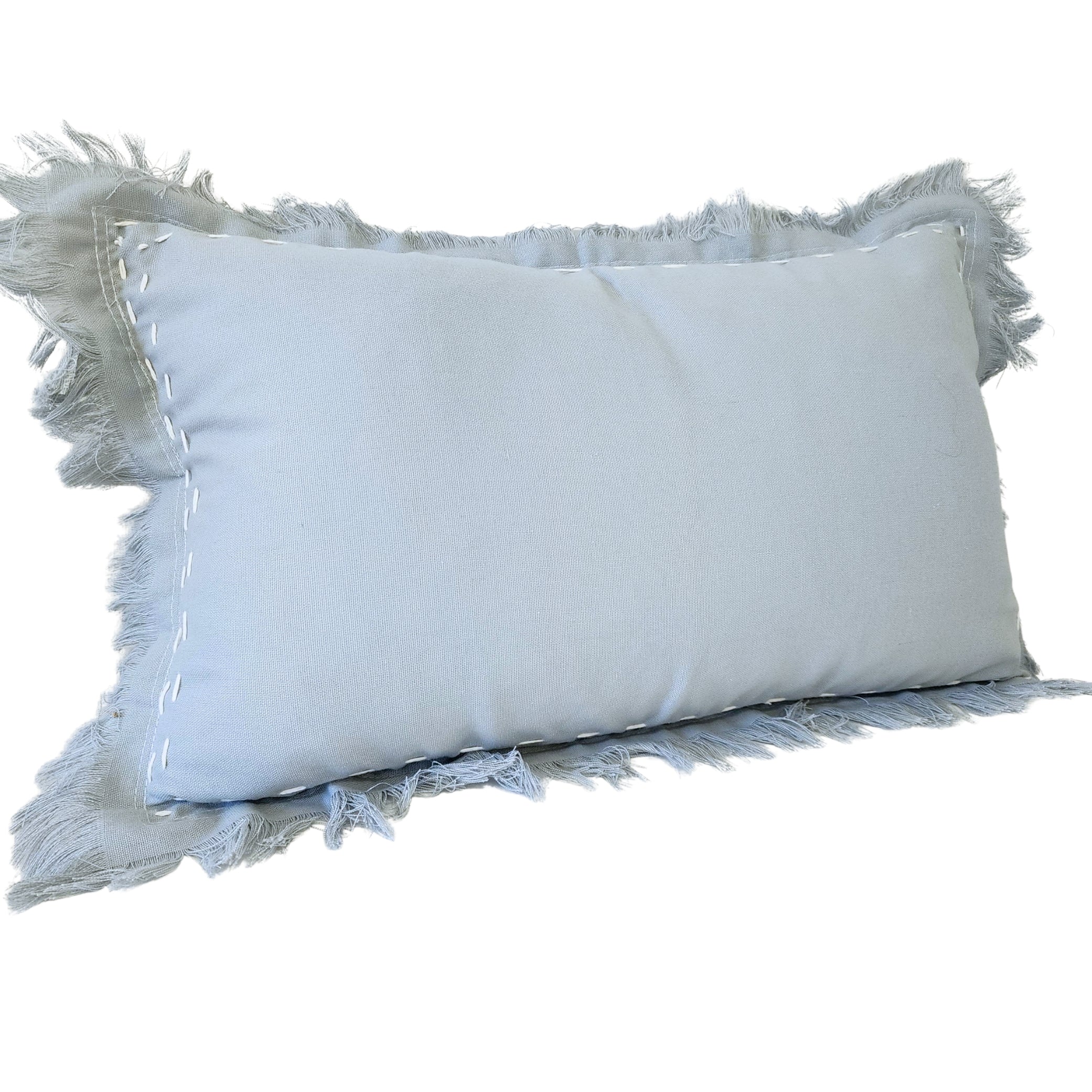 Zaffre Wave Lumbar Cushion Cover | 30x50cm