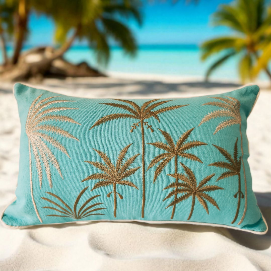 Blue Hawaii Lumbar Cushion Cover | 30x50cm | SOLD OUT