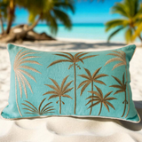 Blue Hawaii Lumbar Cushion Cover | 30x50cm