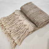 Coastal Escape Macrame Throw | Super King