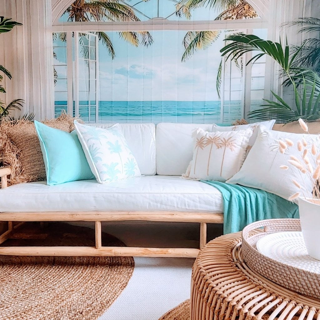 Maldives Raffia Cushion Cover | 50x50cm