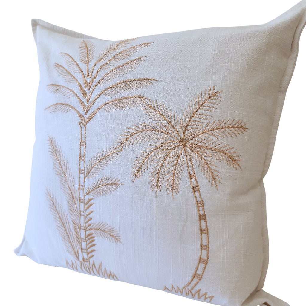 Golden Palms Cushion Cover | 50x50cm