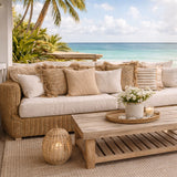 Maldives Raffia Cushion Cover | 50x50cm