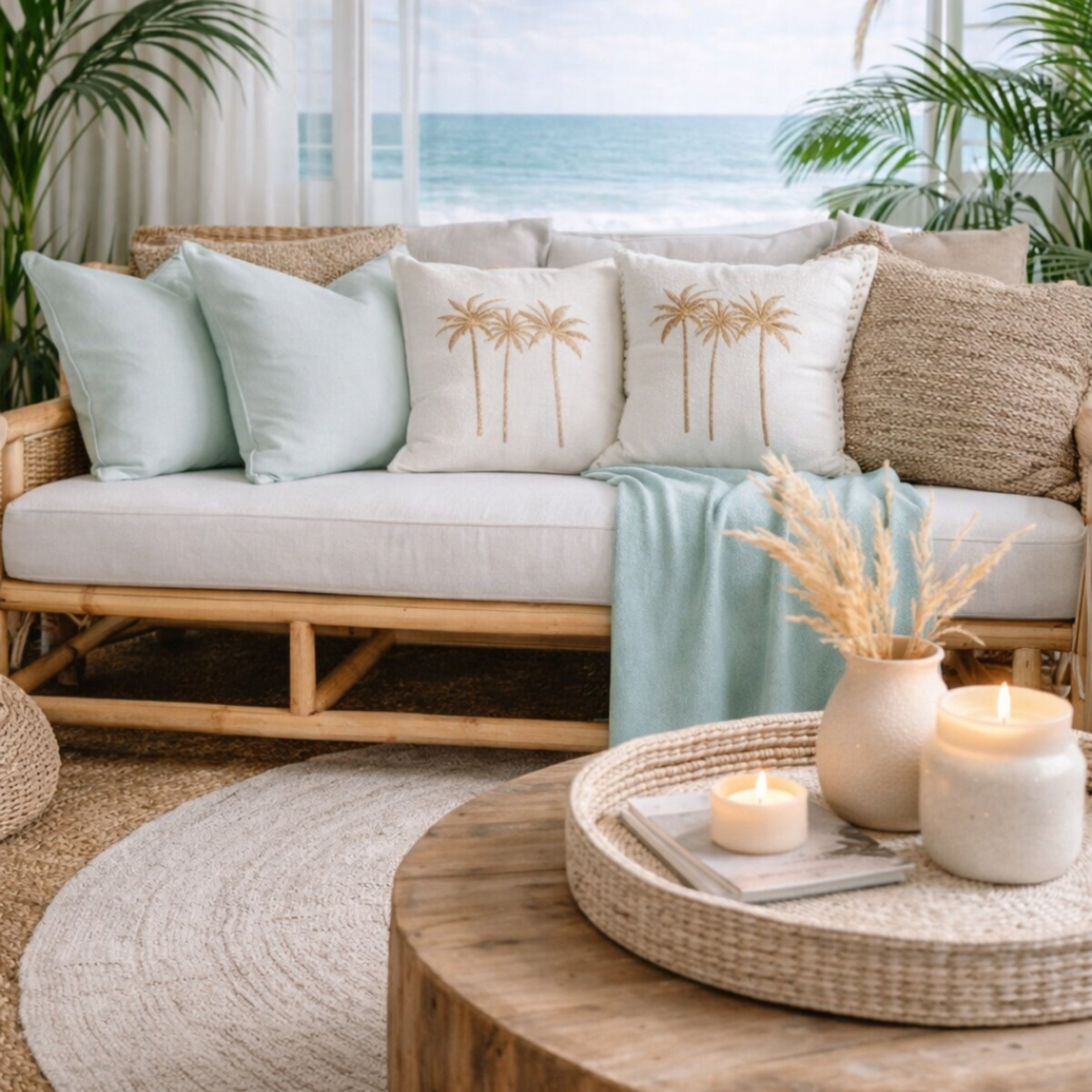 Palms in Paradise Cushion Cover | 50x50cm