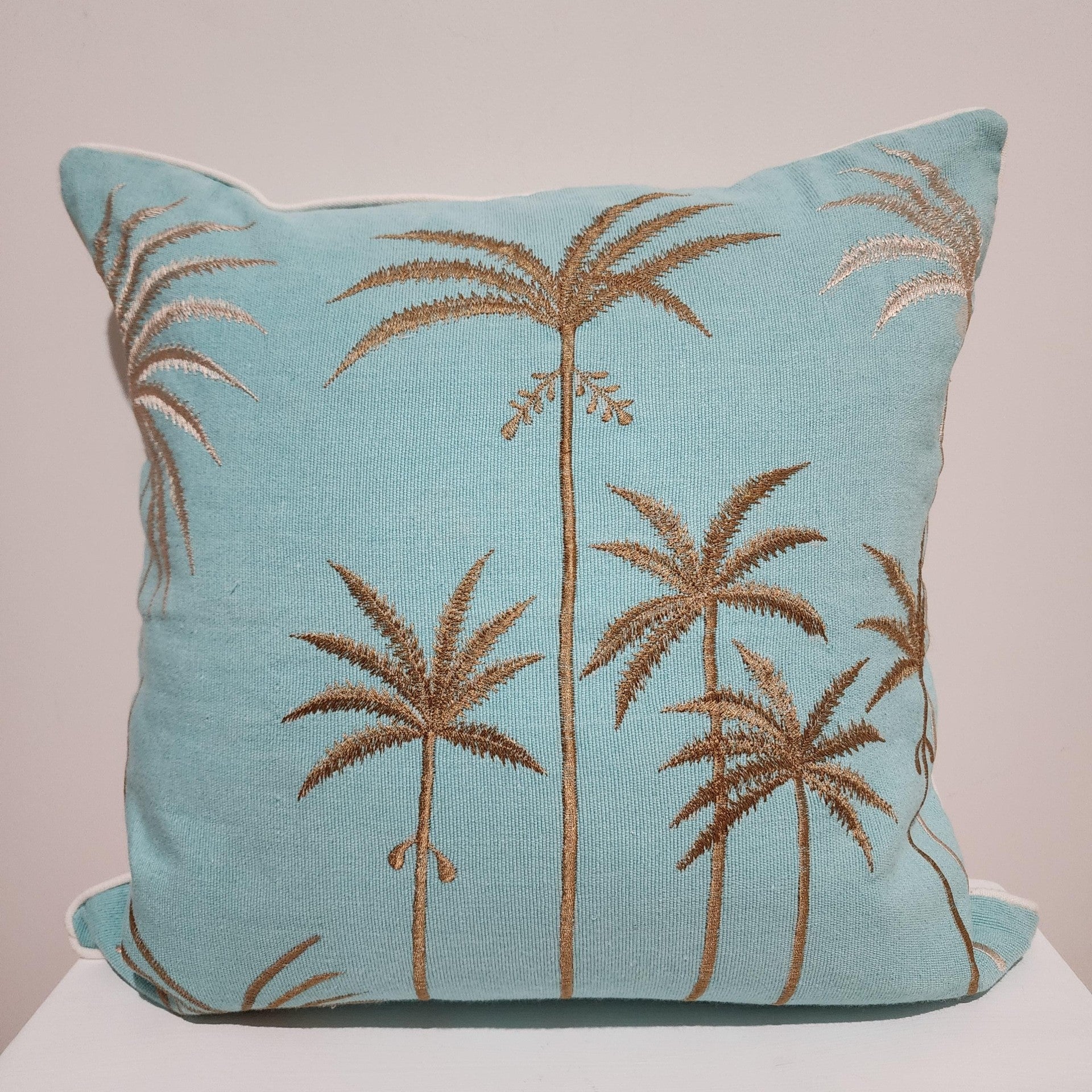 Blue Hawaii Aqua Cushion Cover | 45x45cm