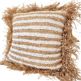 Maldives Raffia Stripe Cushion Cover | 50x50cm