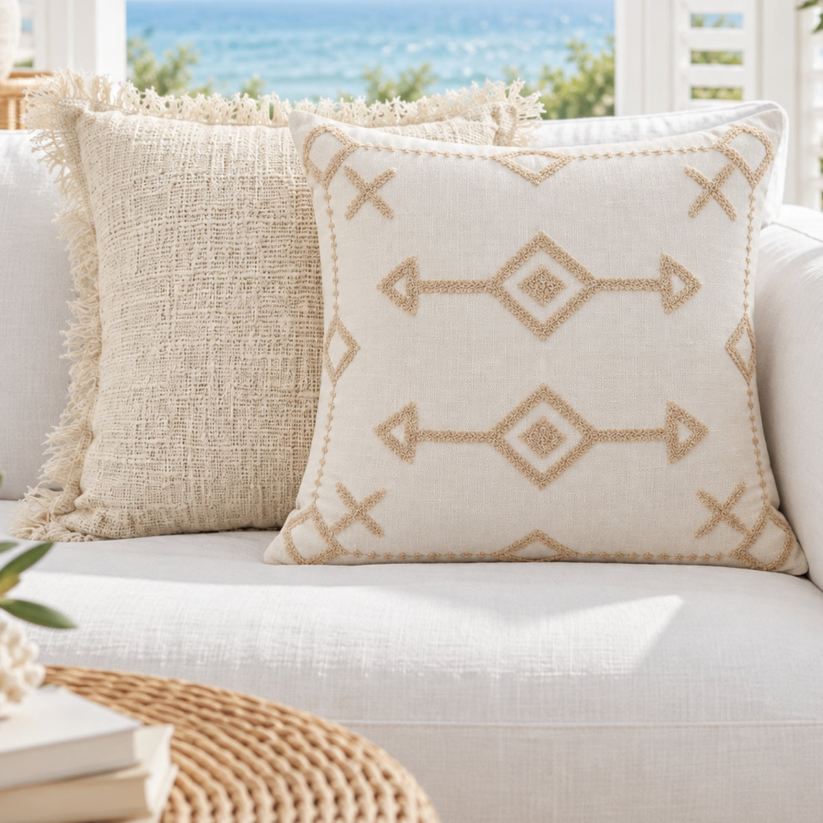Boho Coast Cushion Cover | 50x50cm