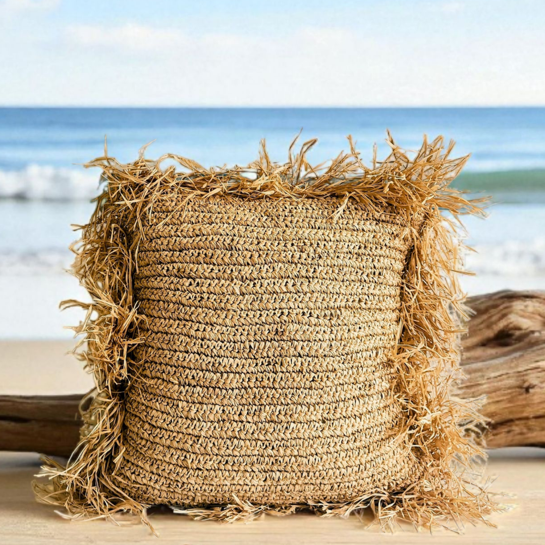 Maldives Raffia Cushion Cover | 50x50cm