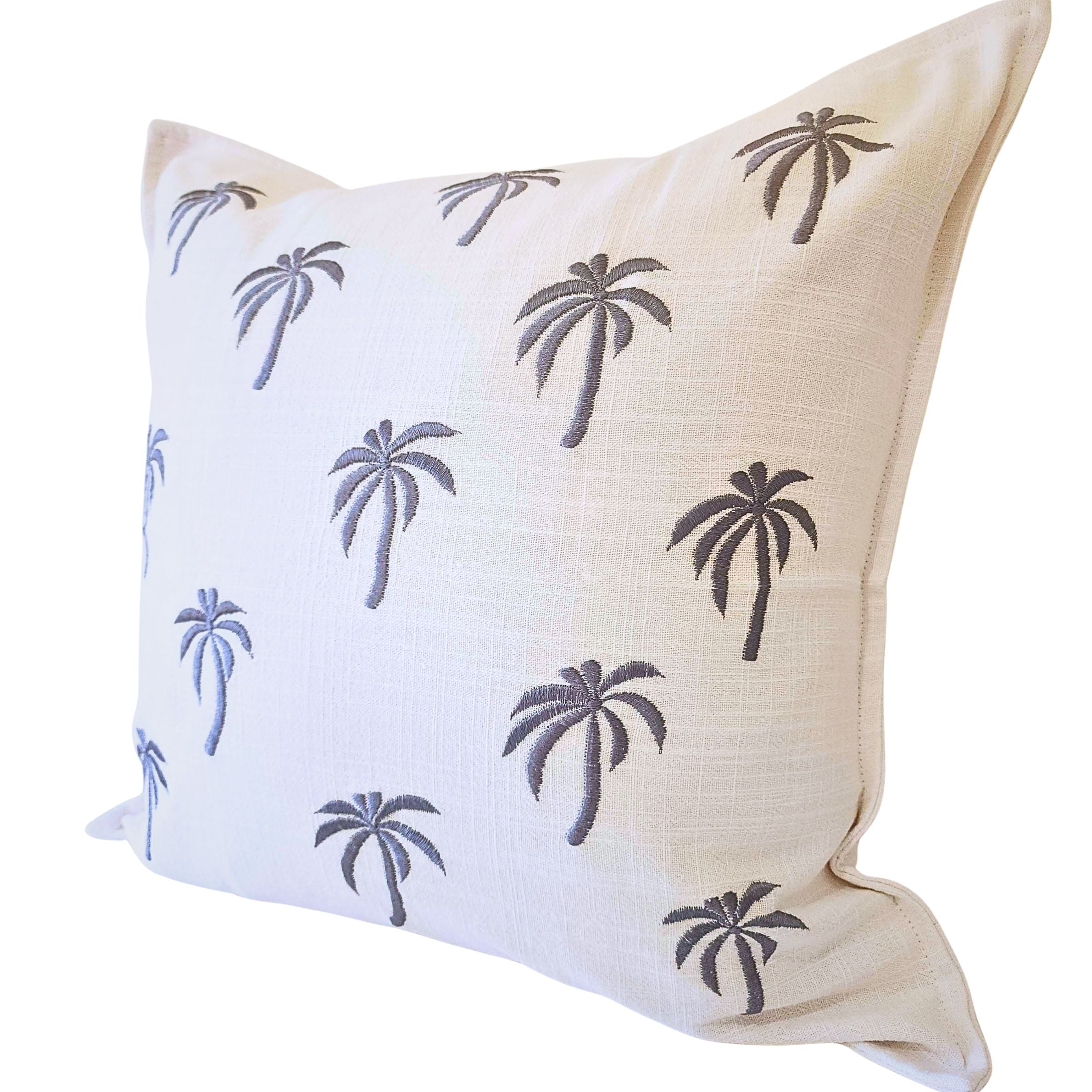 Under The Palms Blue Hue Cushion Cover | 50x50cm