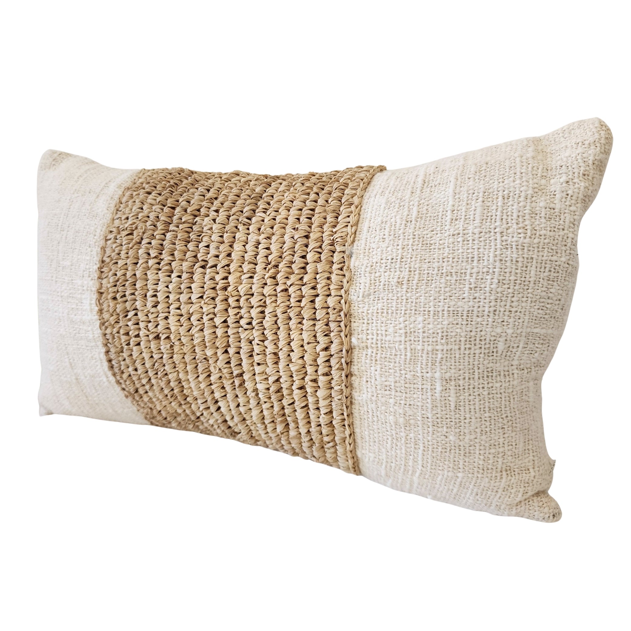Havana Husk Lumbar Cushion Cover | 30x50cm
