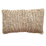 Maldives Raffia Lumbar Cushion Cover  | 30x50cm