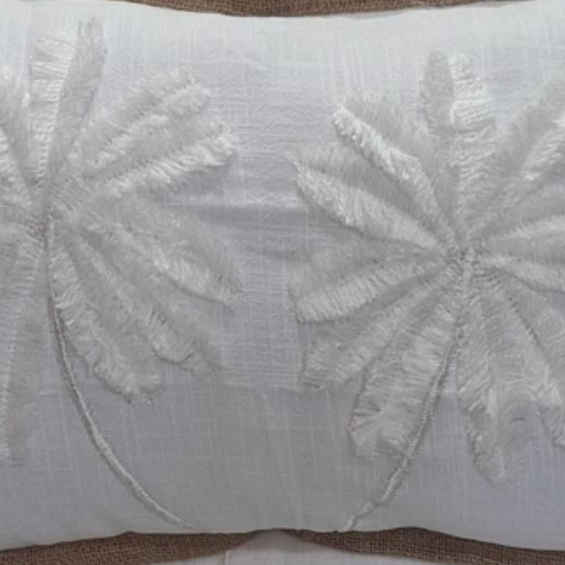 Maui Twin Palm Lumbar Cushion Cover