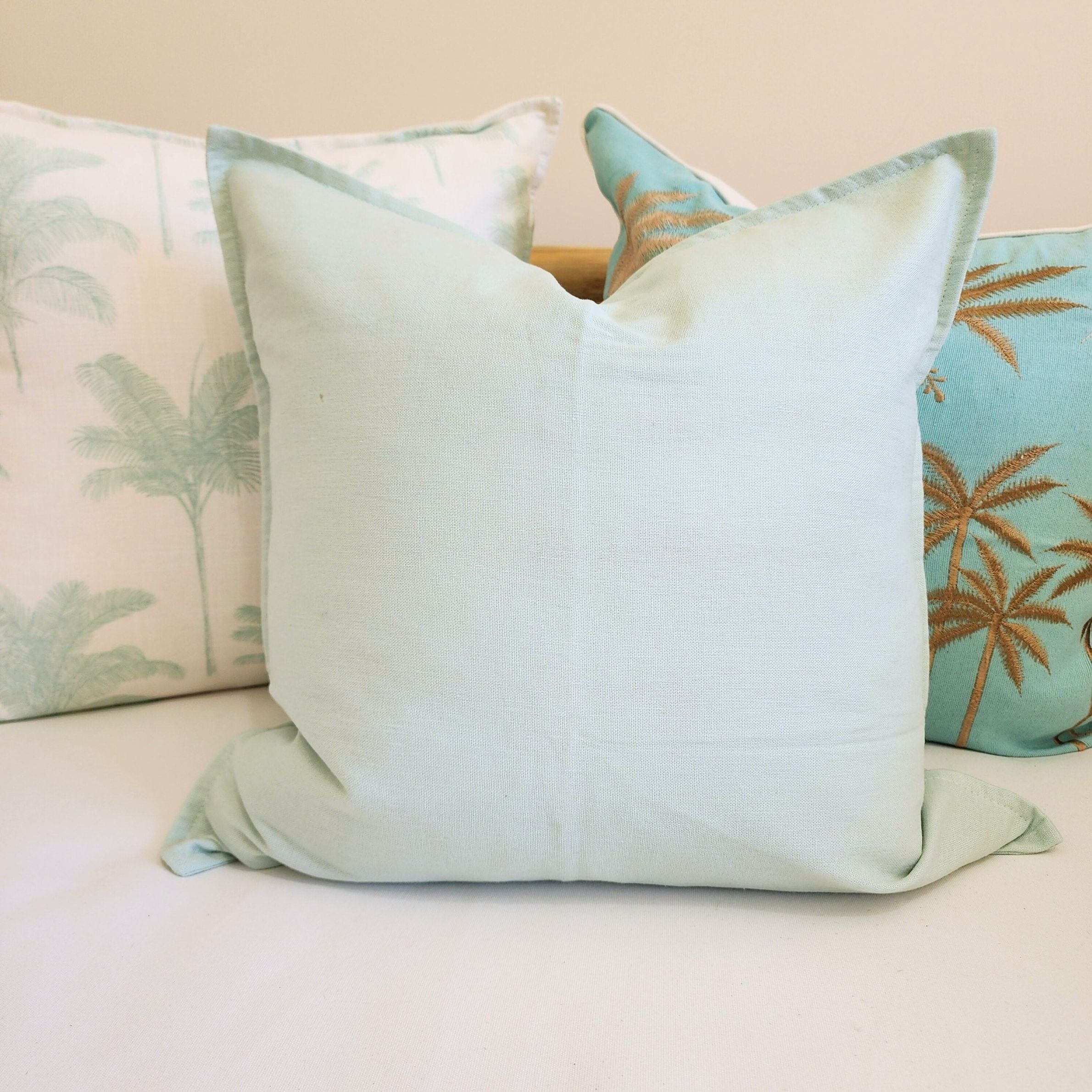 Seafoam Aqua Cushion Cover | 50x50cm