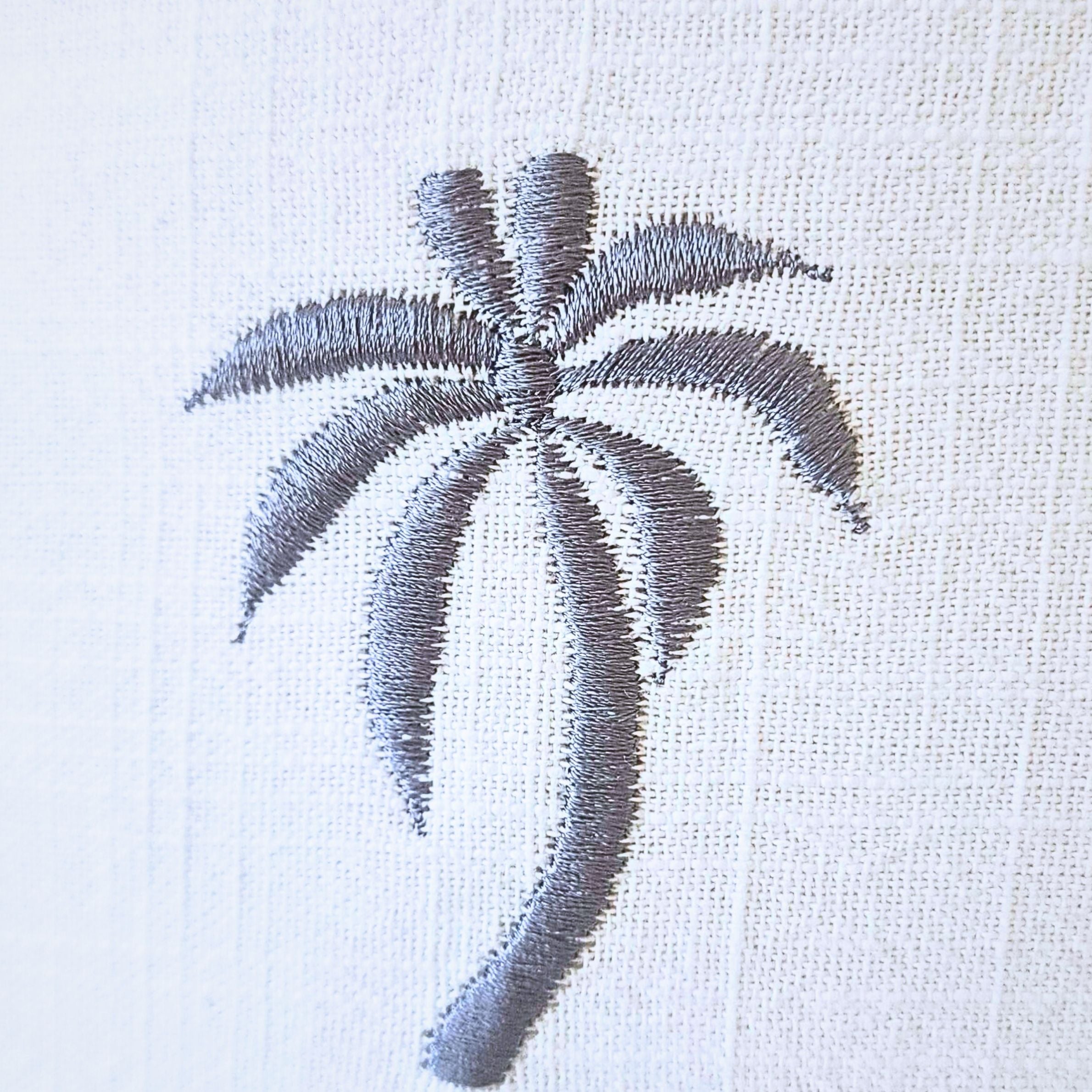 Under The Palms Blue Hue Cushion Cover | 50x50cm