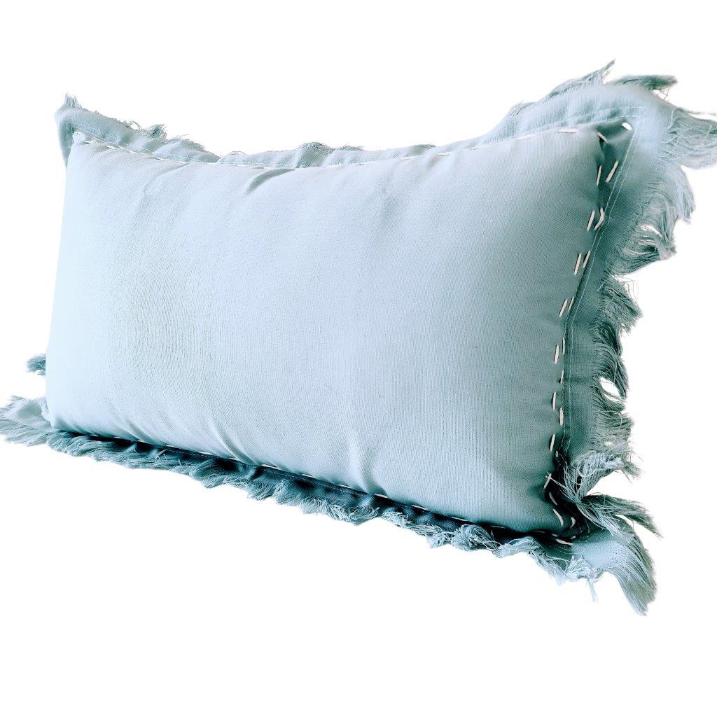 Zaffre Wave Lumbar Cushion Cover | 30x50cm
