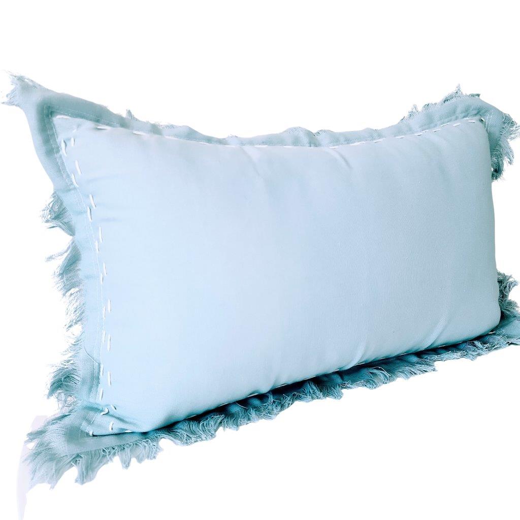 Zaffre Wave Lumbar Cushion Cover | 30x50cm