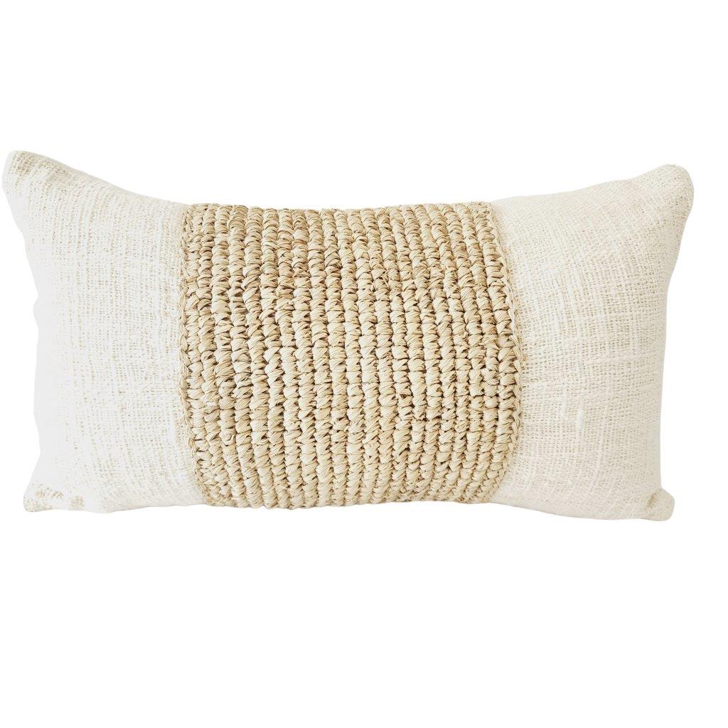 Havana Husk Lumbar Cushion Cover | 30x50cm