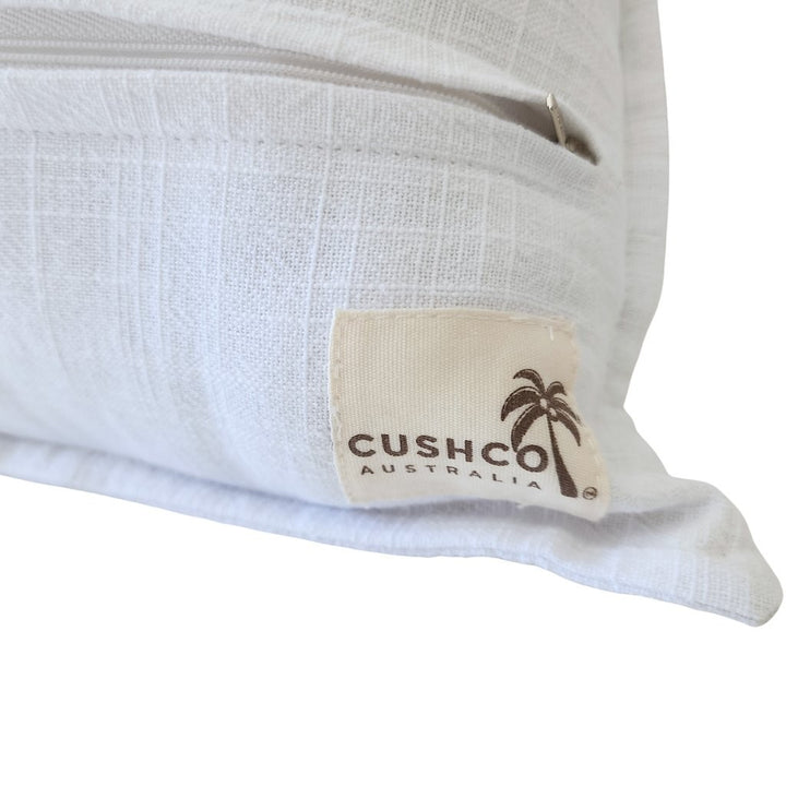 Latte Palms Lumbar Cushion Cover | 30x50cm