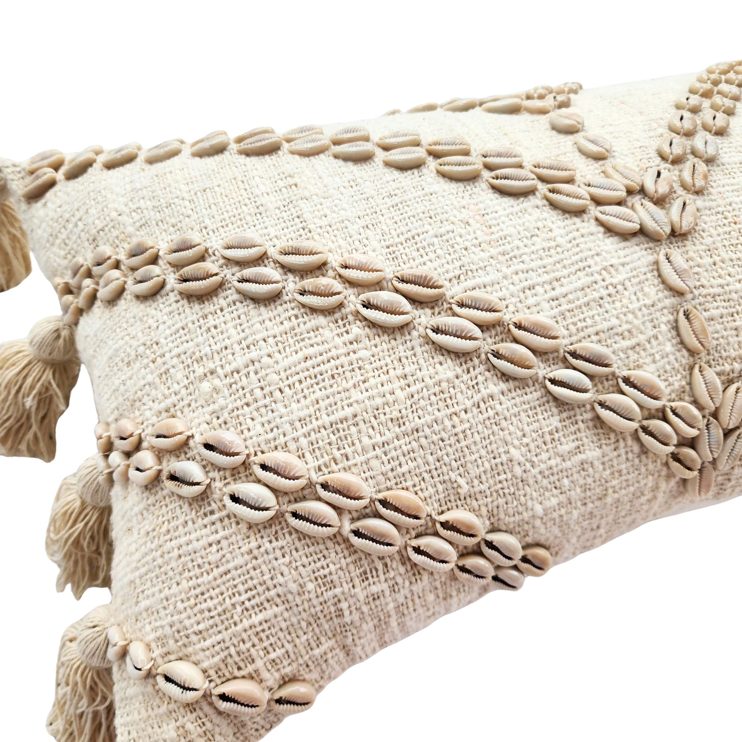 Solana Shell Lumbar Cushion Cover | 30x50cm