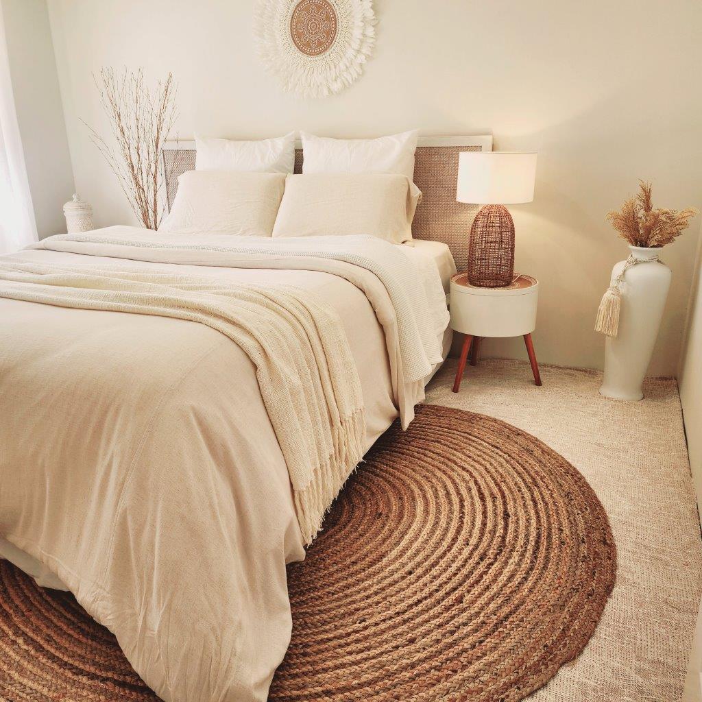 Acapulco Sand Pure Linen Quilt Cover Set | Q | K | SK