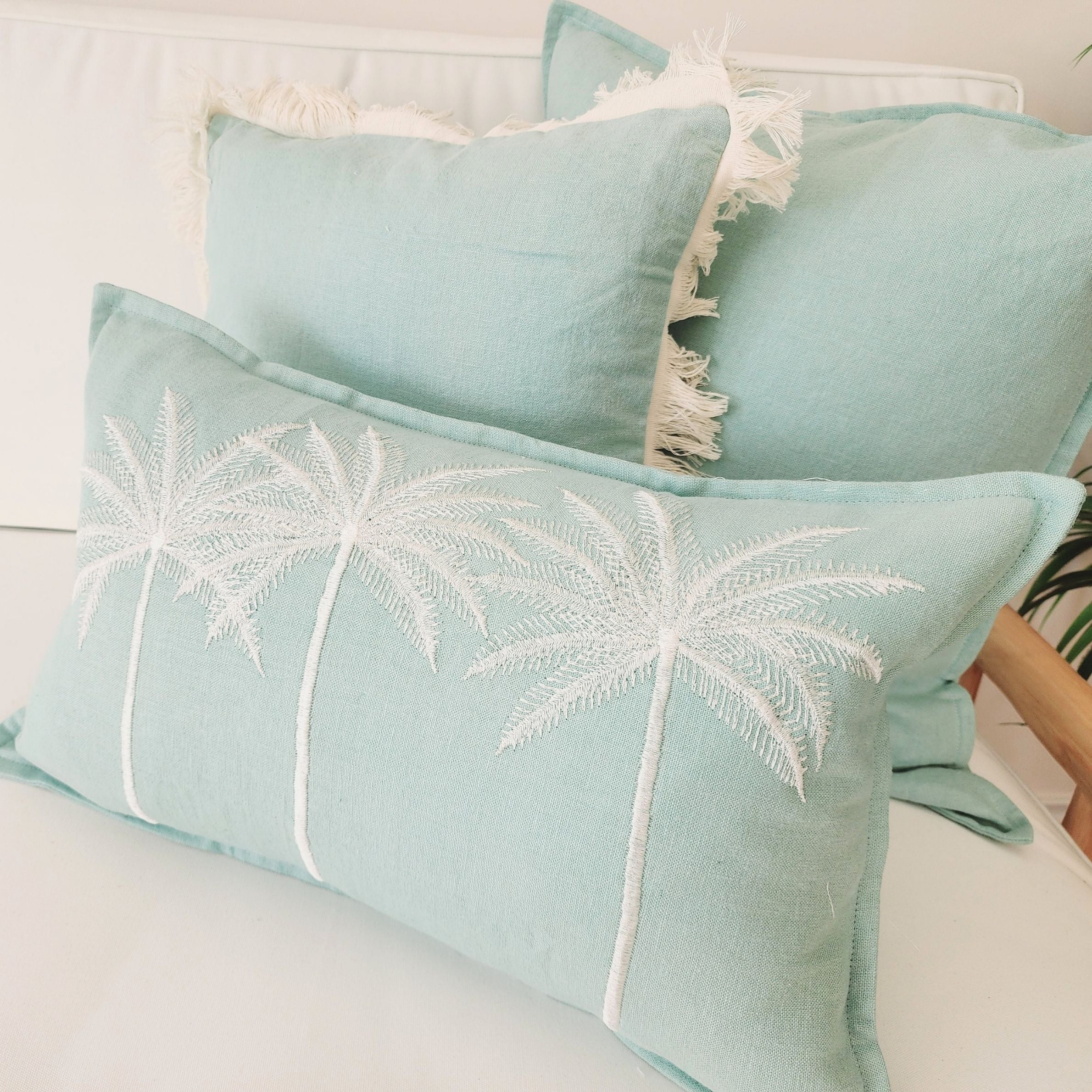 Caribbean Palms Cushion Cover | 30x50cm