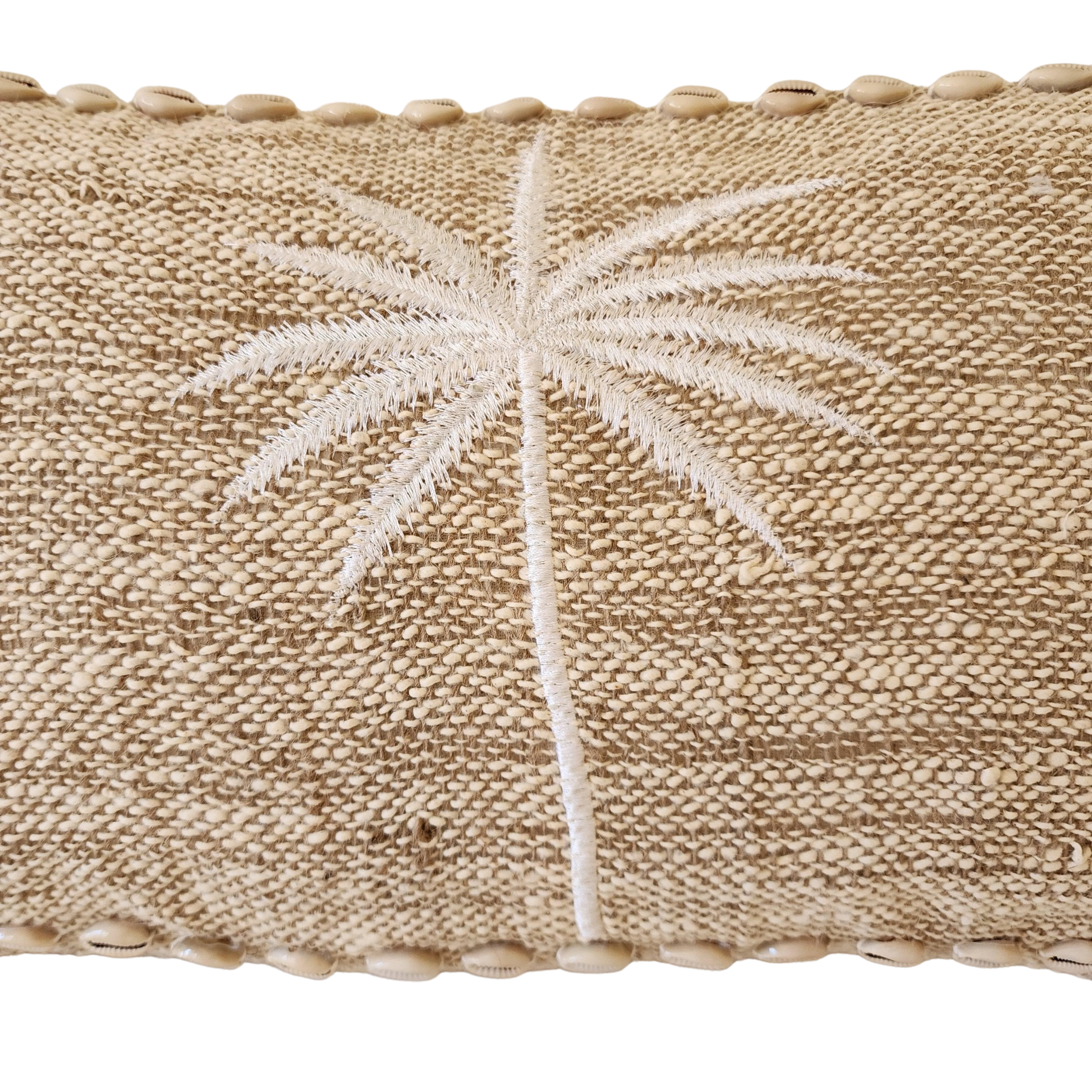 Paradise Palm Lumbar Cushion Cover | 30x50cm